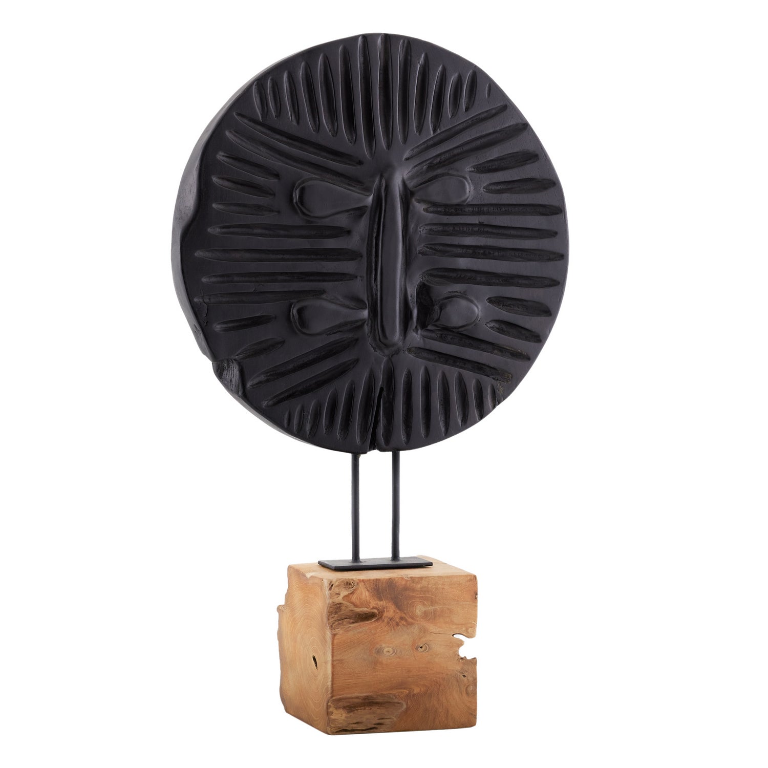 Sculpture from the Samirah collection in Ebony finish