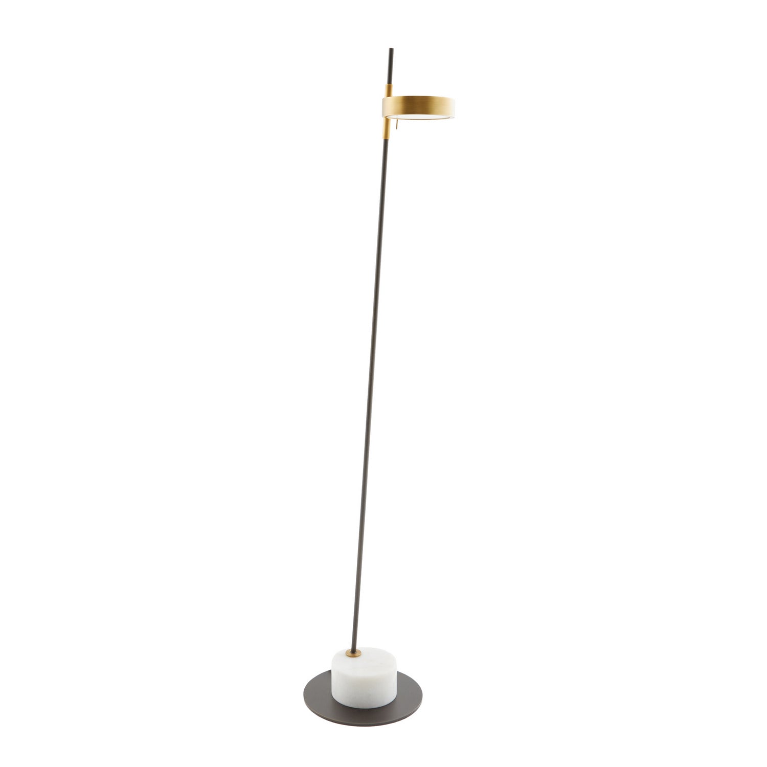 One Light Floor Lamp from the Park collection in Bronze finish