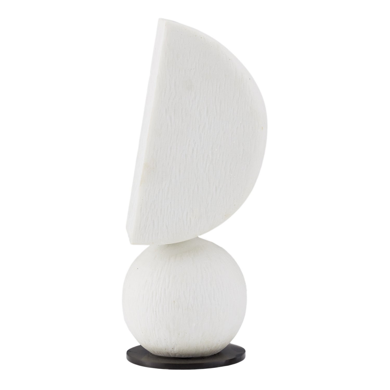 Sculpture from the Ponyo collection in Ivory finish
