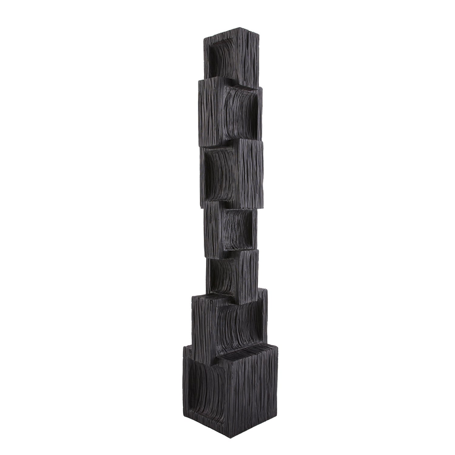 Floor Sculpture from the Rollins collection in Ebony finish