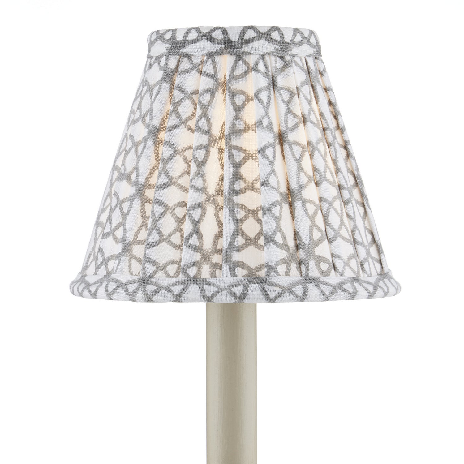Chandelier Shade in Natural/Gray finish