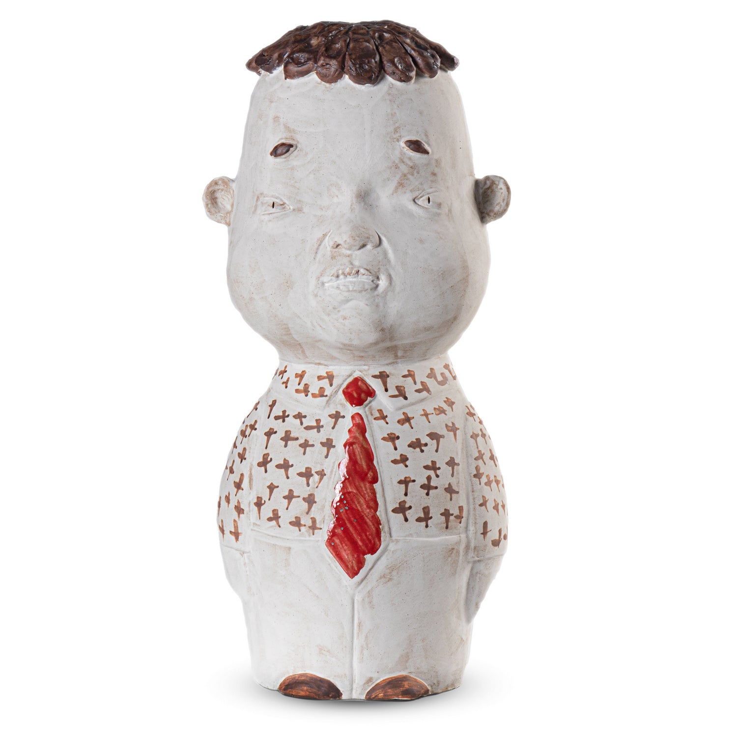 Businessman from the Successful collection in White/Brown/Red finish