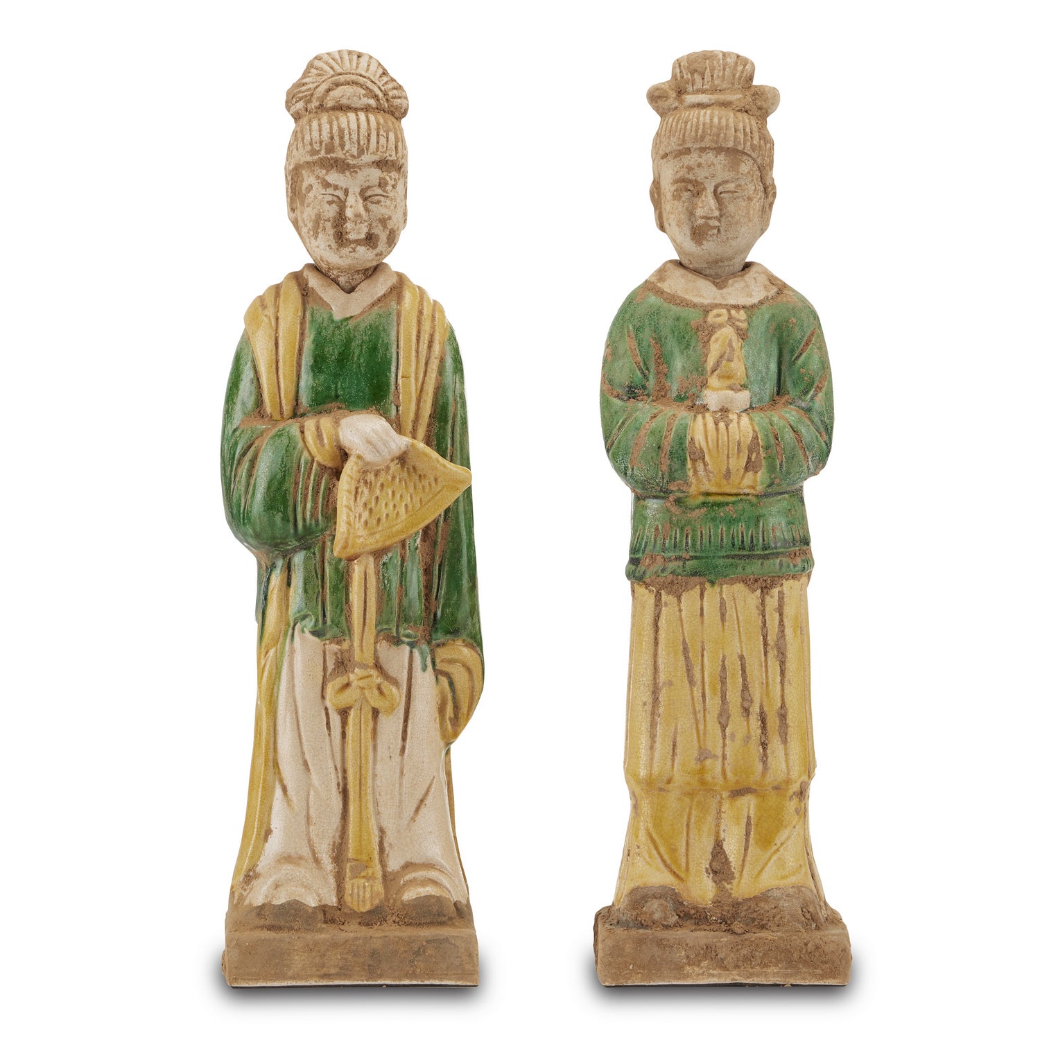 Object from the Tang Dynasty Palace collection in Green/Yellow finish