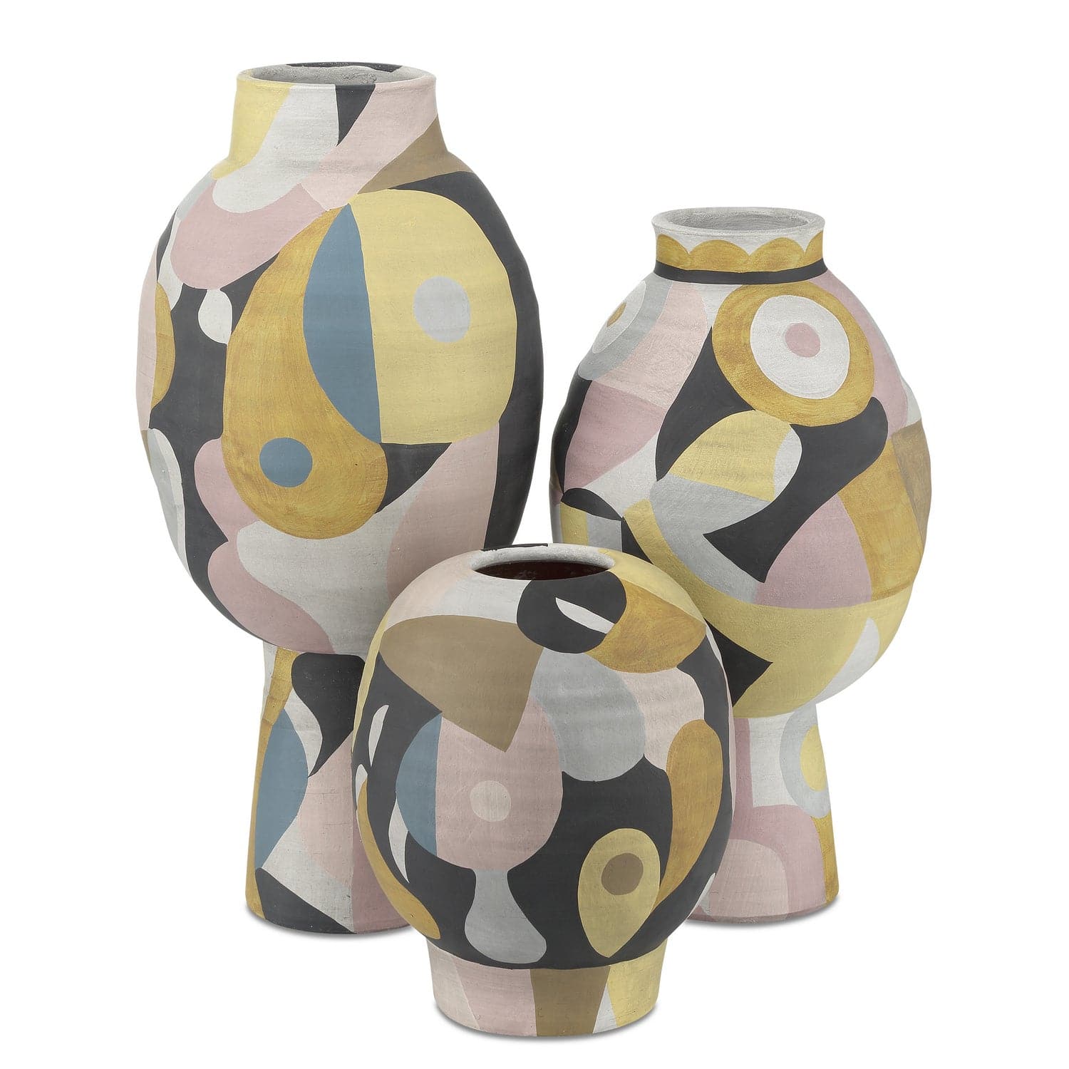 Vase from the So Nouveau collection in Multicolor finish