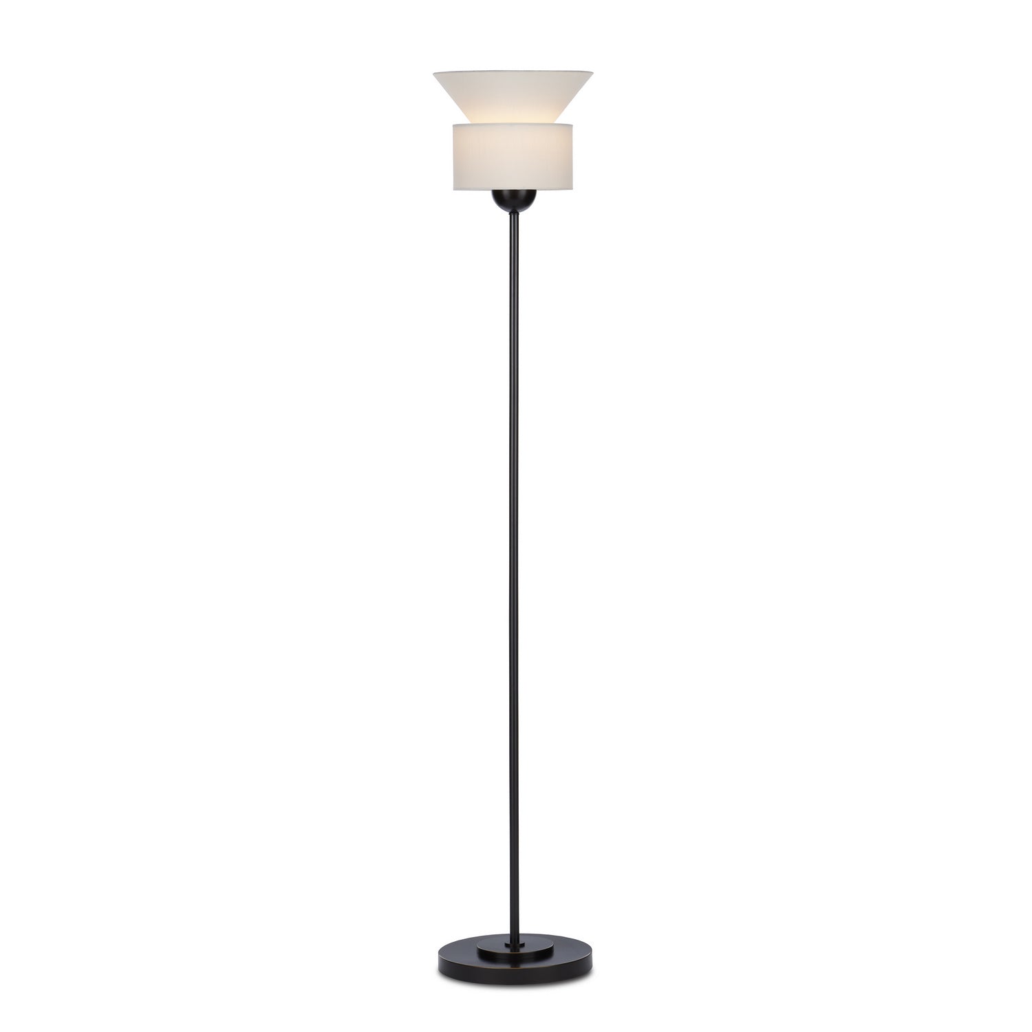 One Light Floor Lamp from the Bartram collection in Bronze finish