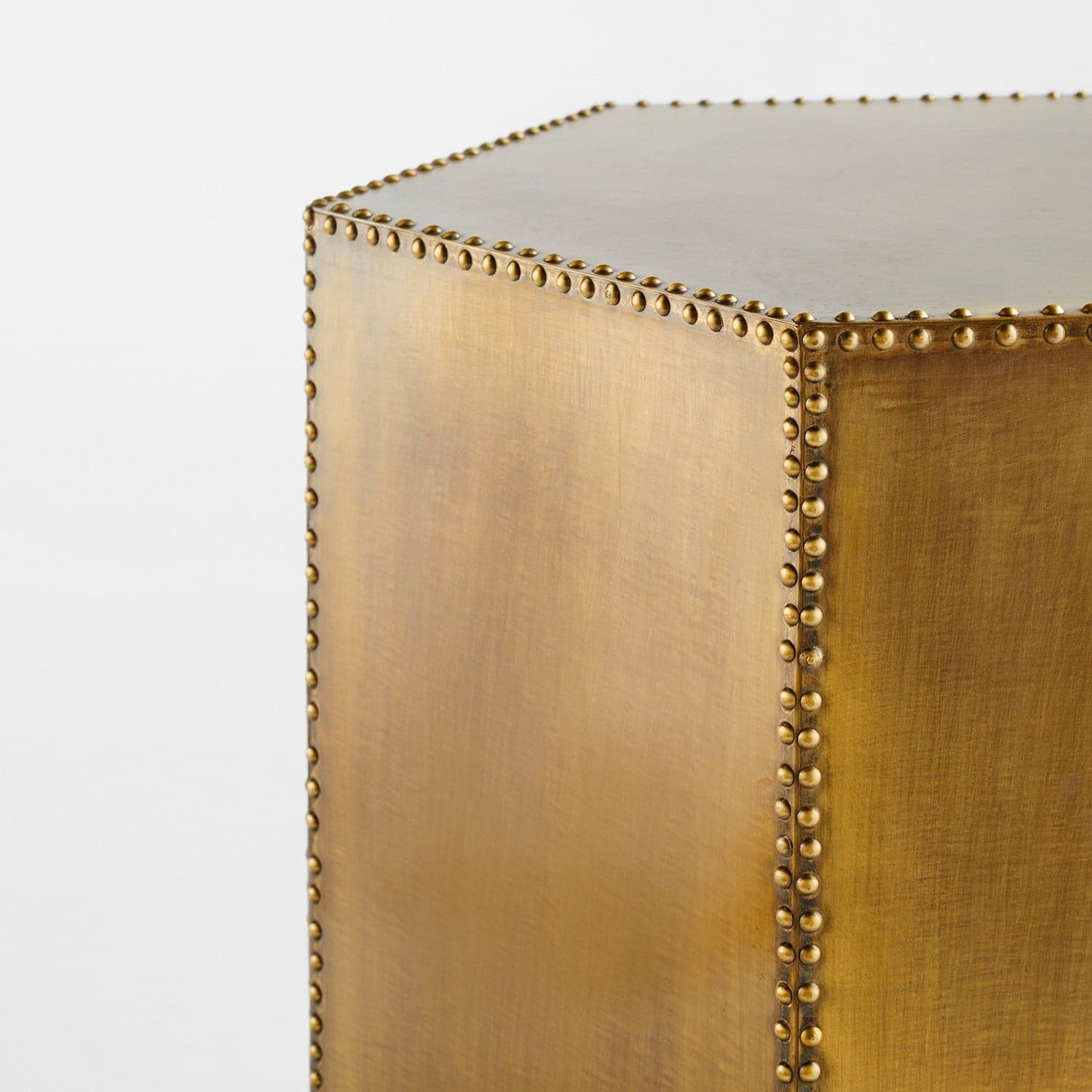 Cyan - 11509 - Accent Table - Korio - Brass