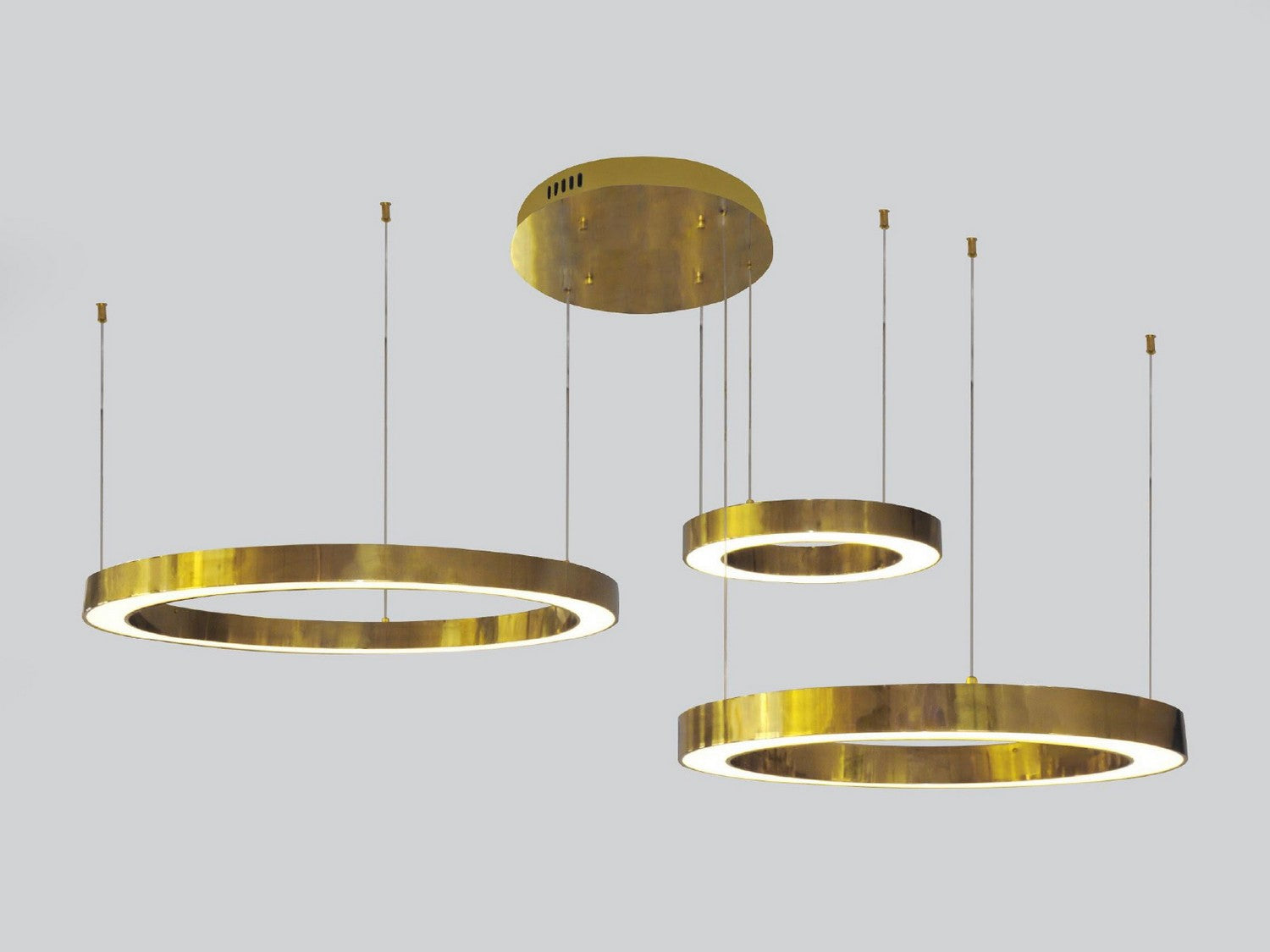 Avenue Lighting - HF4443-PB - LED Chandelier - Aria - Polished Brass