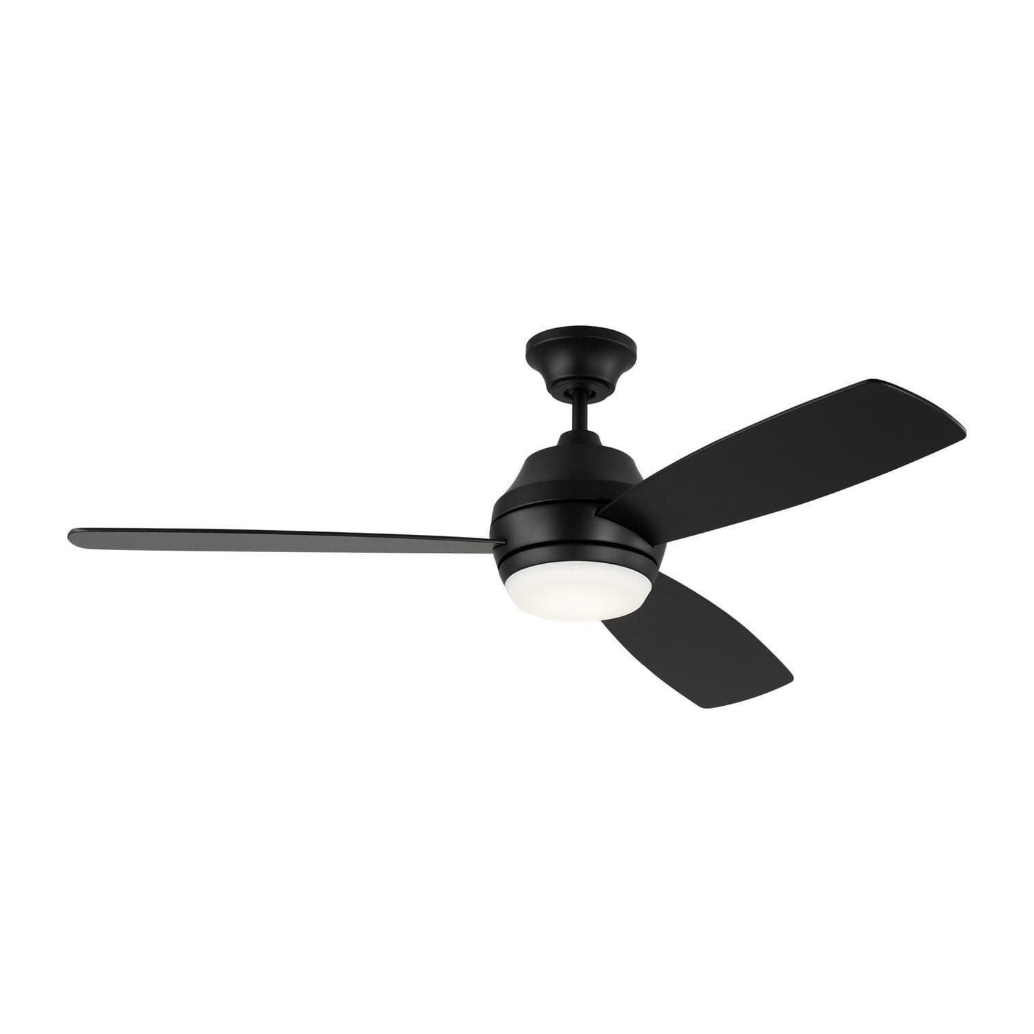 Visual Comfort Fan - 3IKDR52MBKD - 52``Ceiling Fan - Ikon 52 LED - Midnight Black