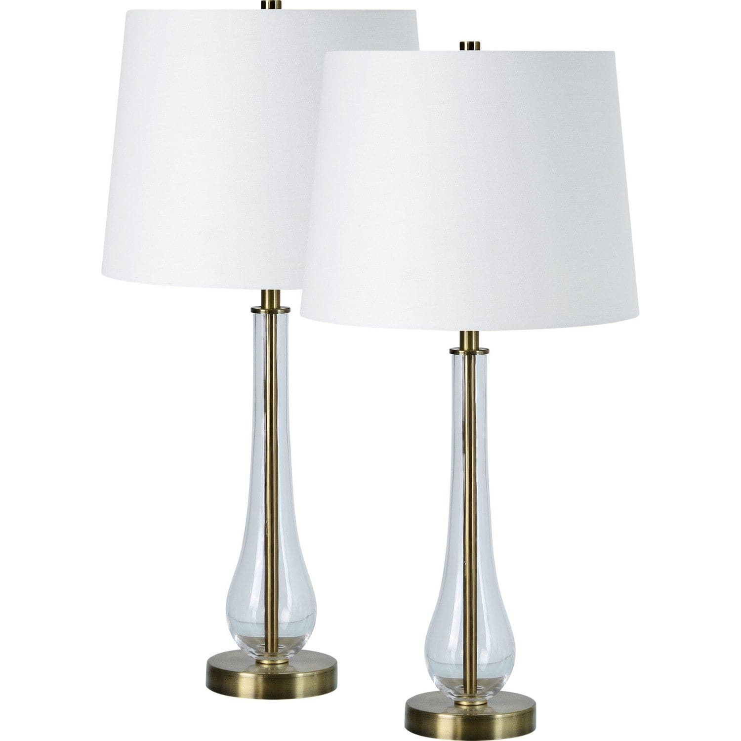 Renwil - LPT1237-SET2 - Table Lamp- Set - Nabi - Clear