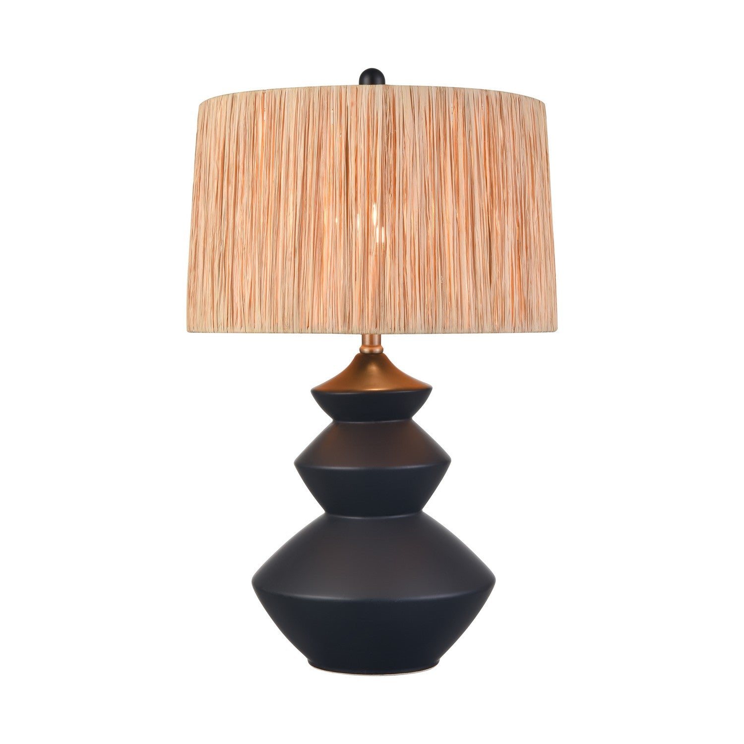 ELK Home - S0019-11177 - One Light Table Lamp - Lombard - Black