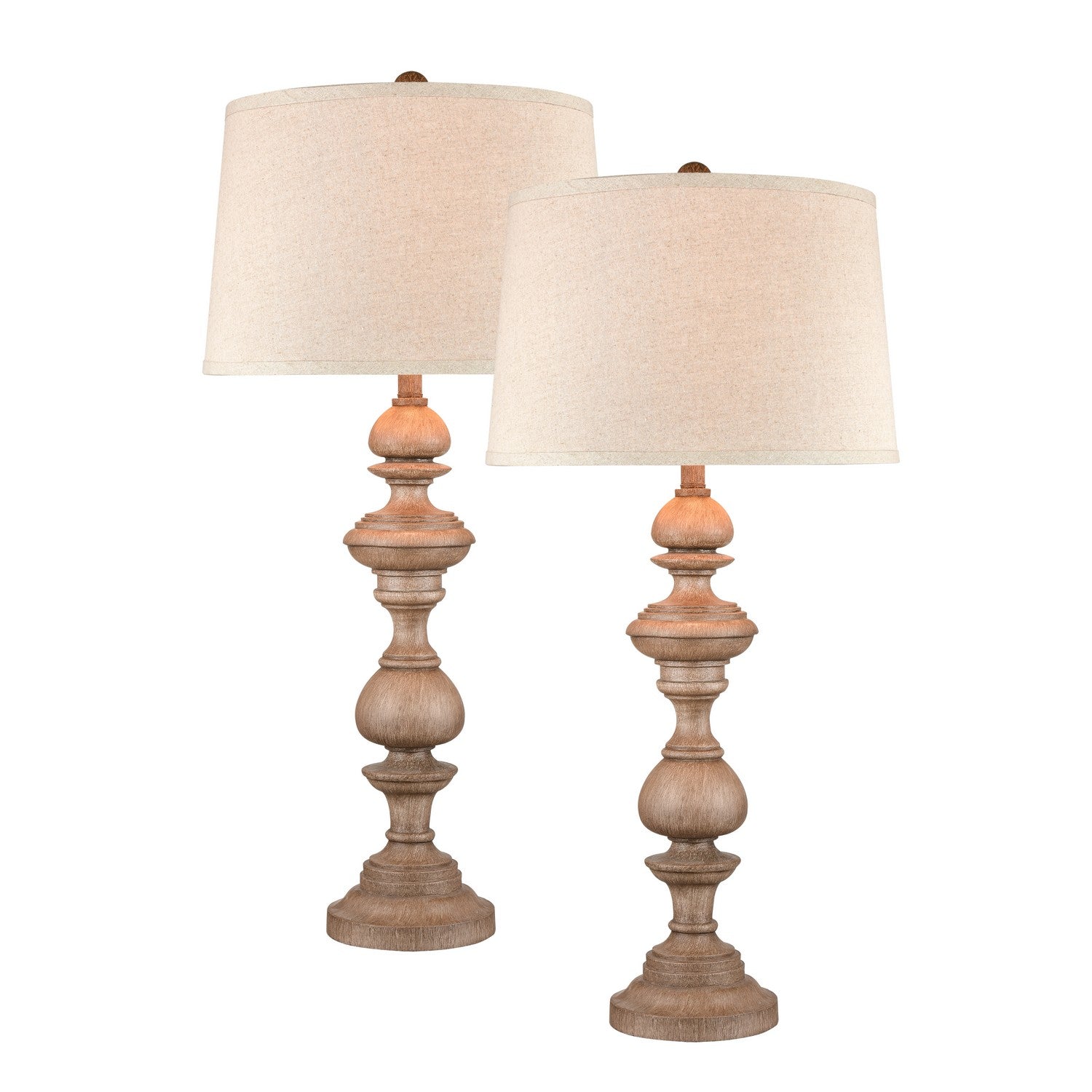 ELK Home - S0019-8046/S2 - One Light Table Lamp - Set of 2 - Copperas Cove - Brown