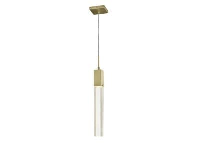 Avenue Lighting - HF1901-1-GL-BB-C - One Light Pendant - The Original Glacier Avenue - Brushed Brass