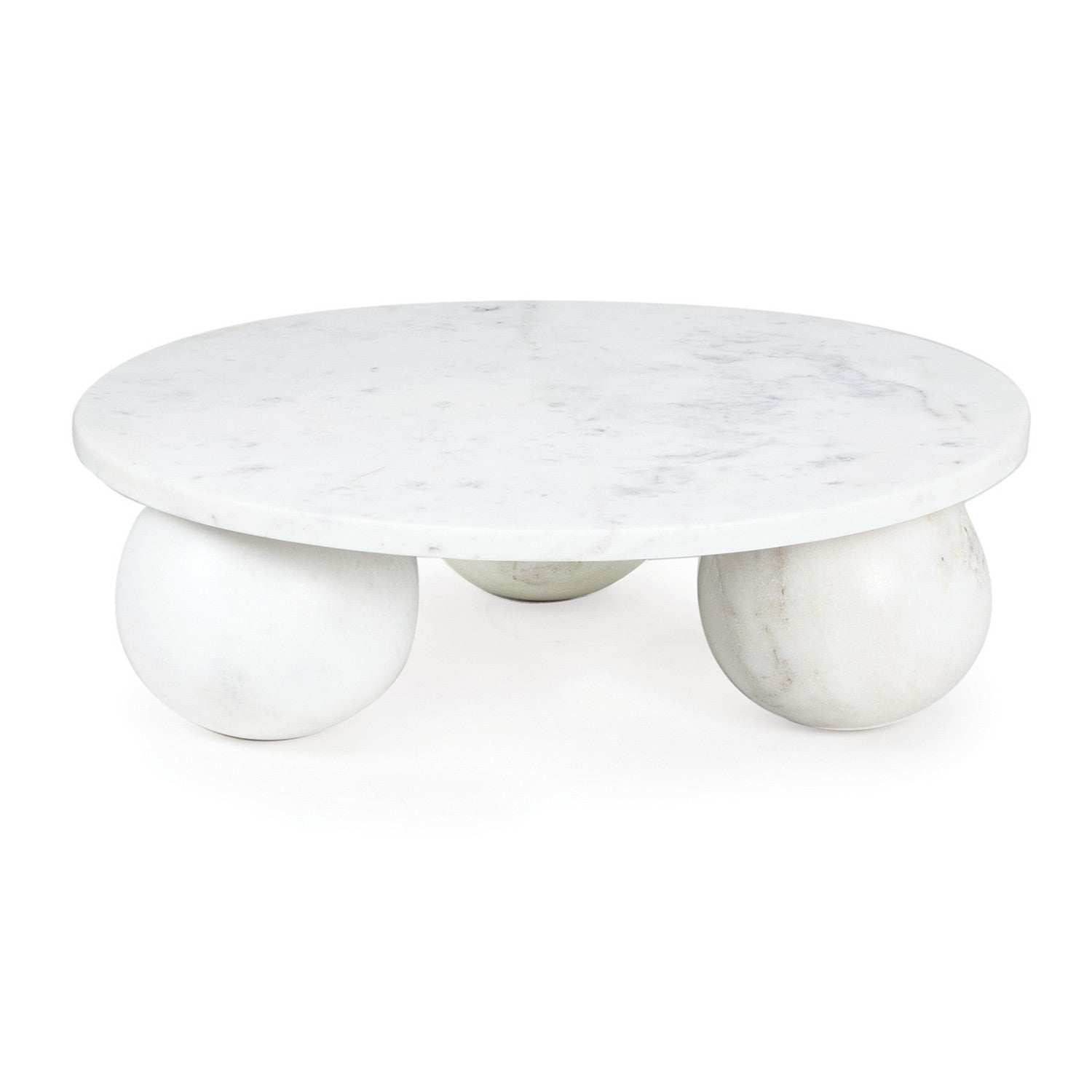 Regina Andrew - 20-1535WT - Marble Plate - Marlow - White
