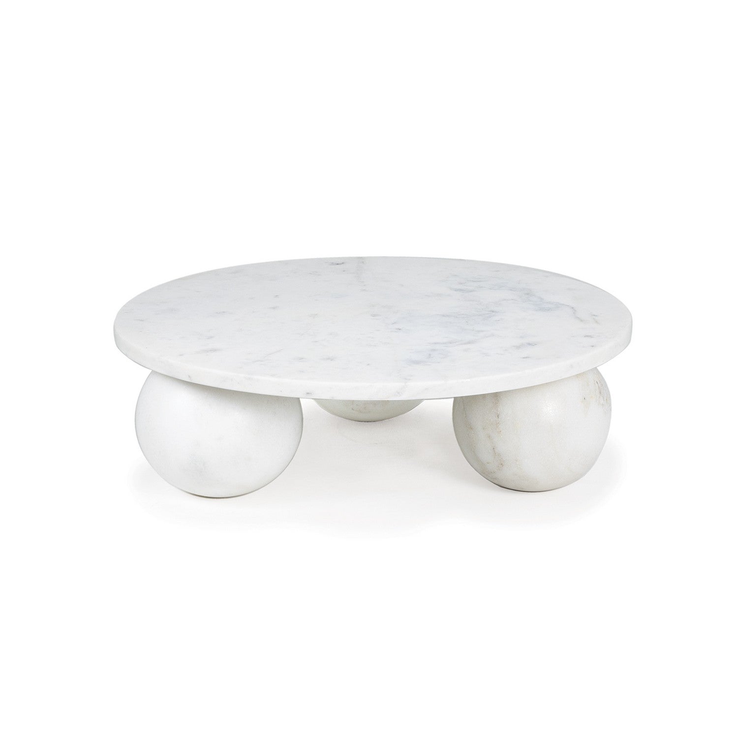 Regina Andrew - 20-1537WT - Marble Plate - Marlow - White