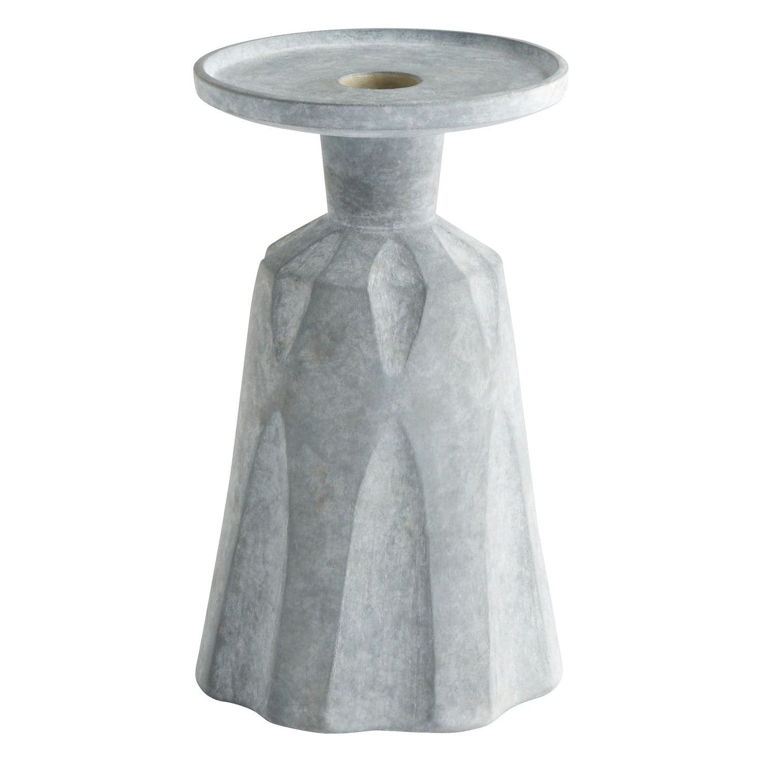 Cyan - 11562 - Candle Holder - Tapered Grey