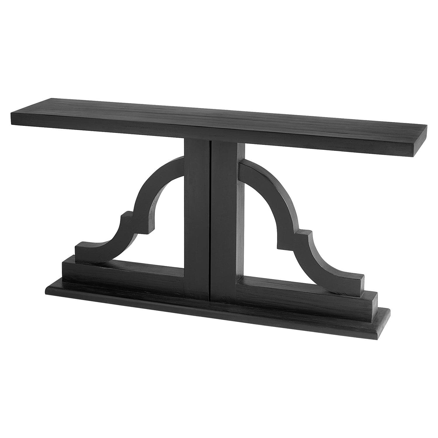 Cyan - 11569 - Console Table - Black Stain