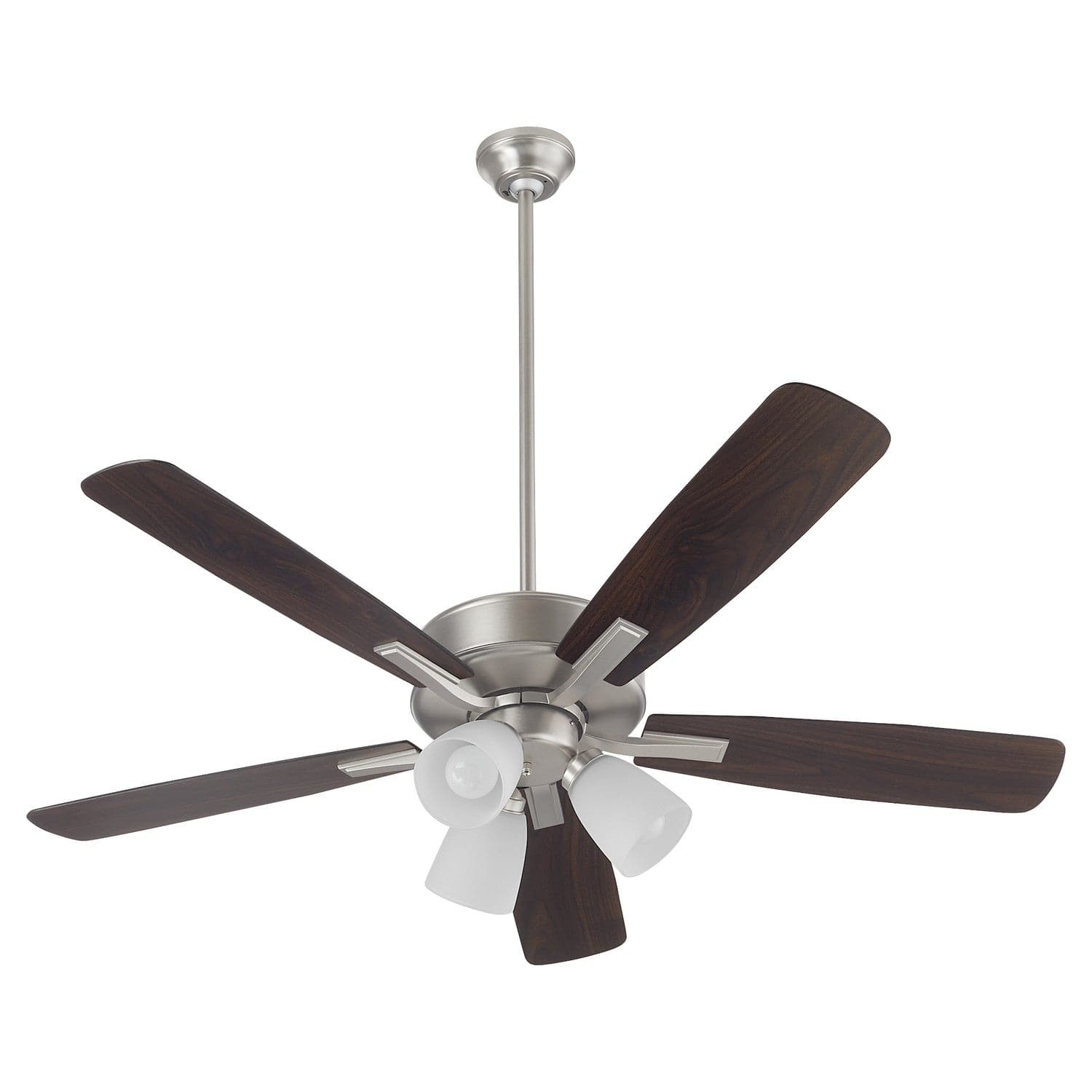 Quorum - 4525-3165 - 52"Ceiling Fan - Ovation - Satin Nickel