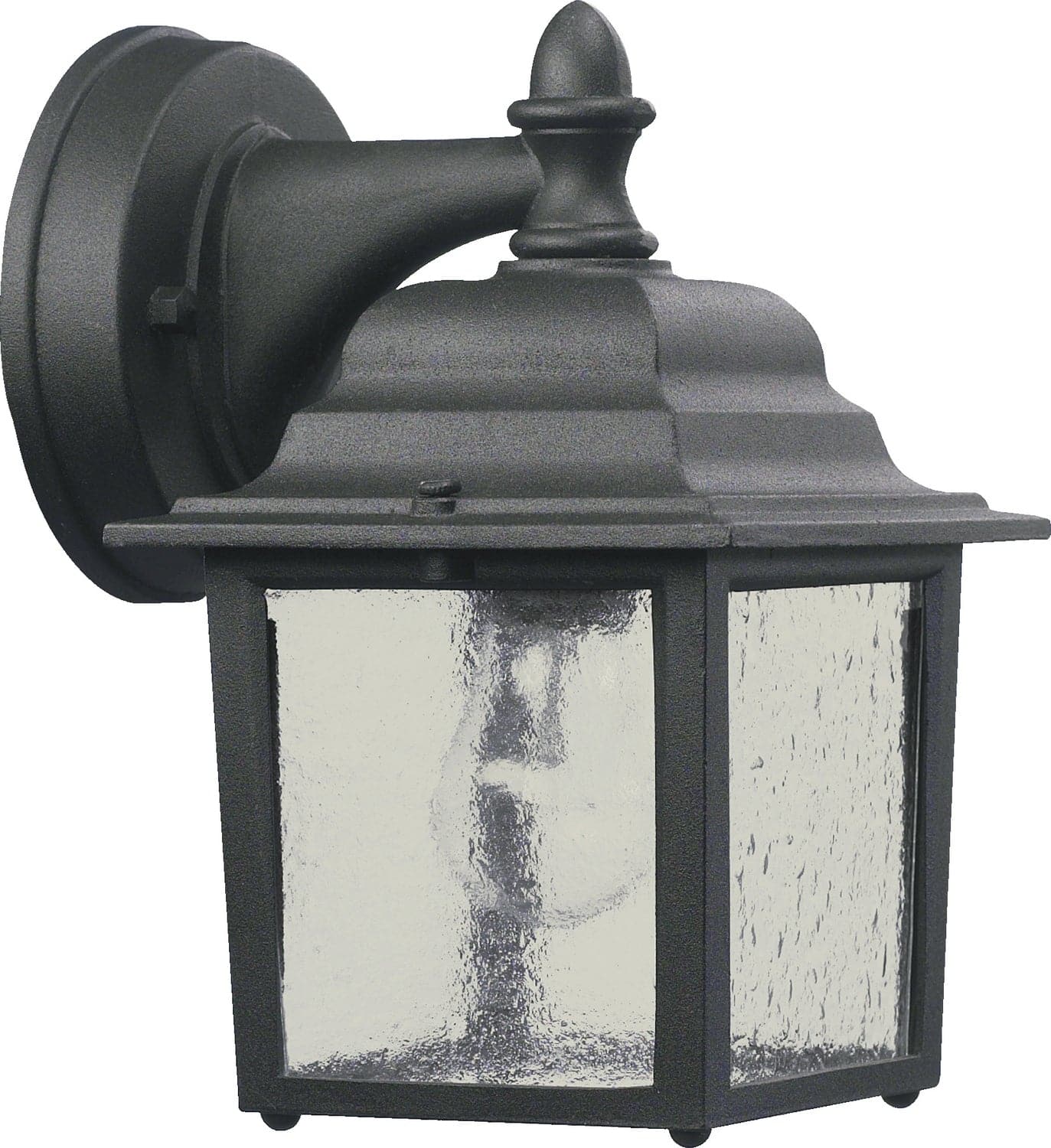 Quorum - 793-15 - One Light Wall Mount - Aluminum Box Lanterns - Black