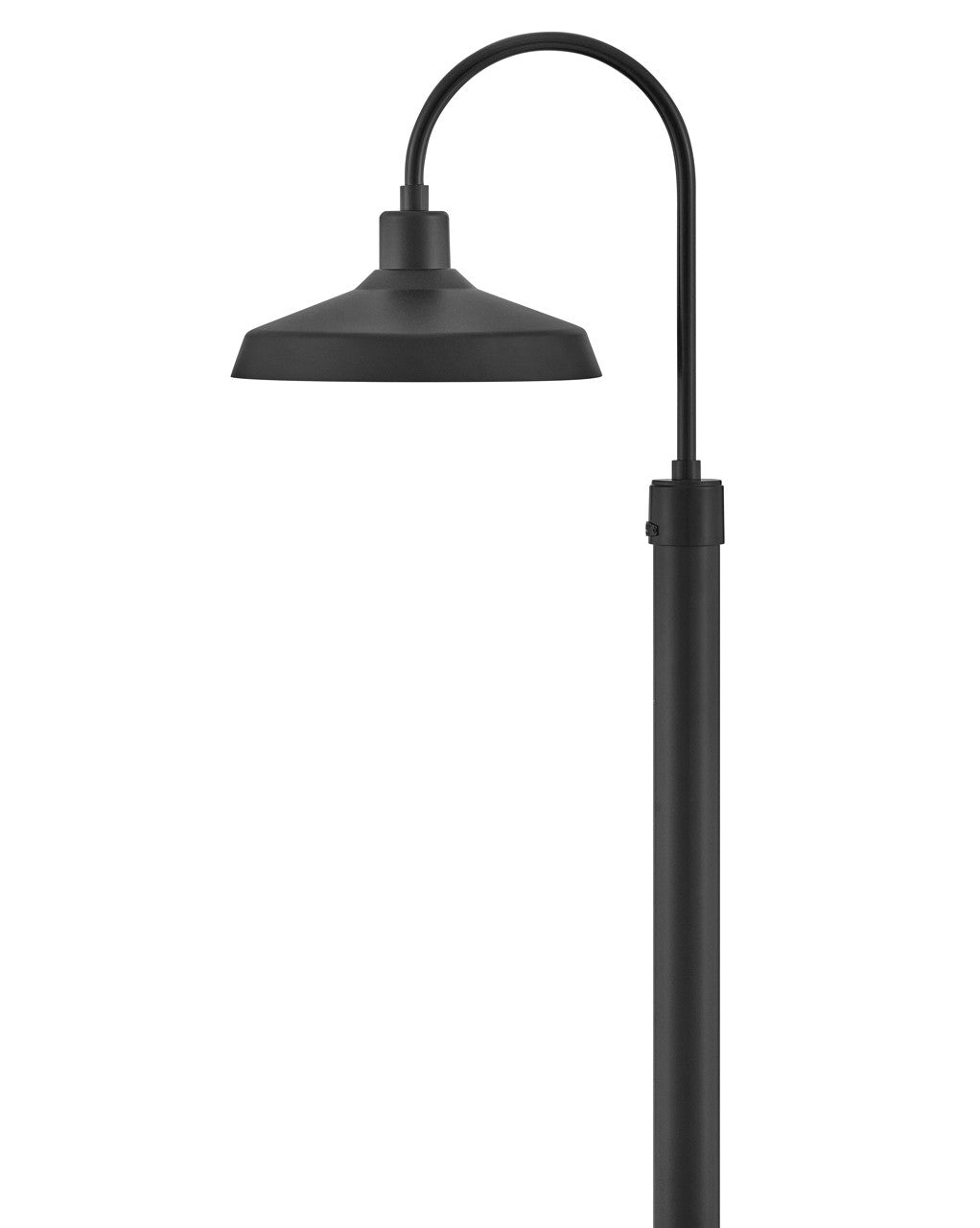 Hinkley - 12071BK - LED Post Top or Pier Mount Lantern - Forge - Black