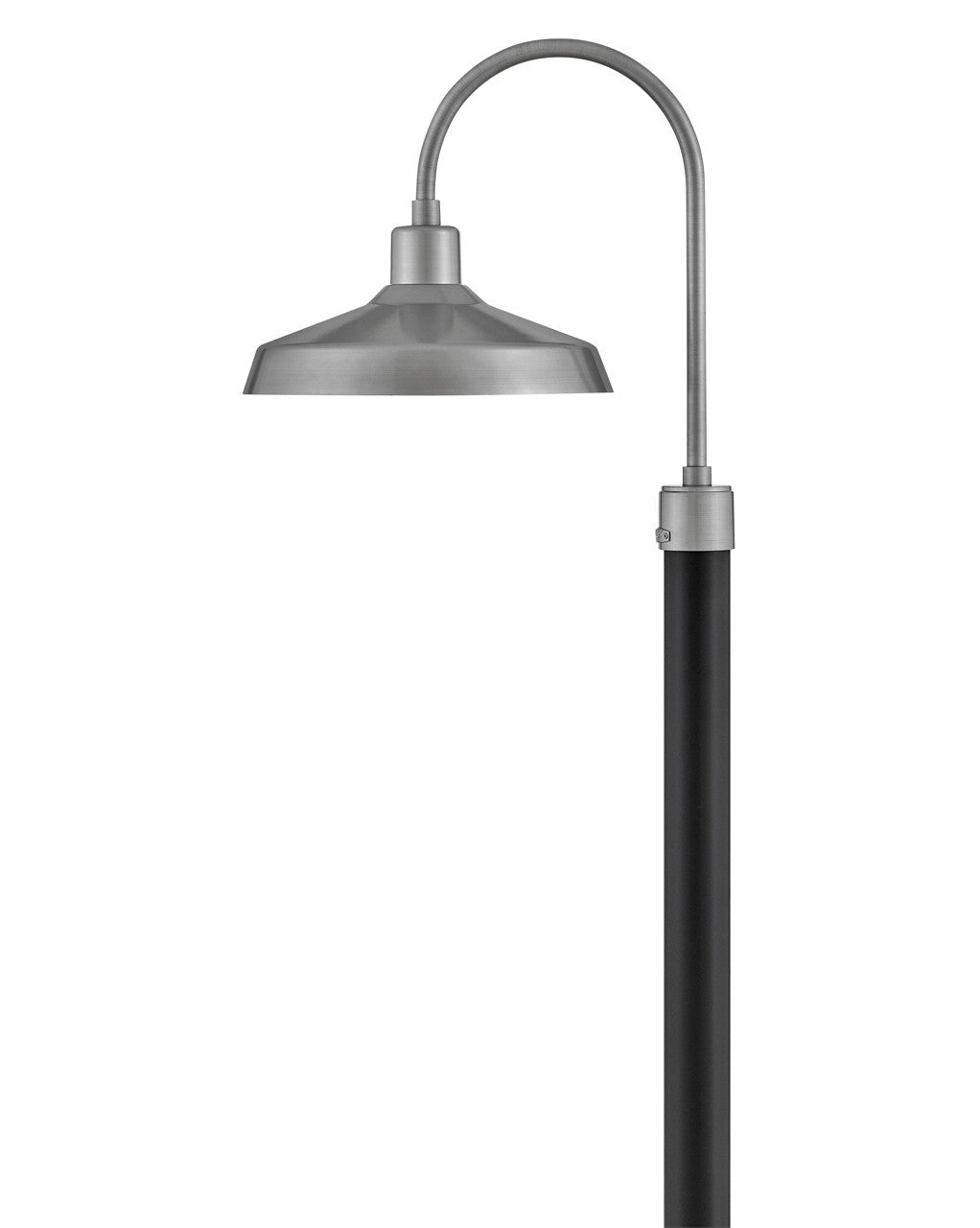 Hinkley - 12071AL - LED Post Top or Pier Mount Lantern - Forge - Antique Brushed Aluminum