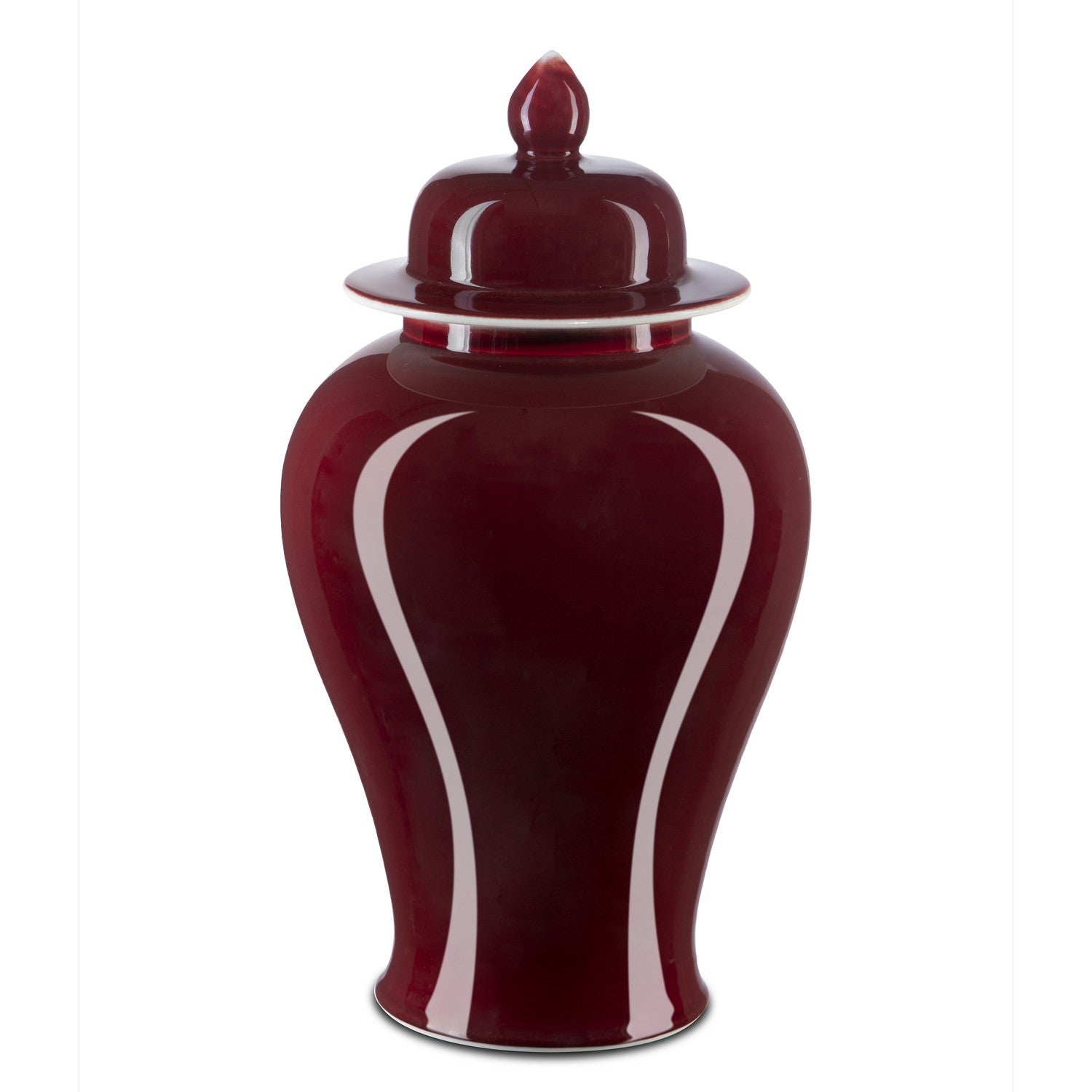Currey and Company - 1200-0685 - Jar - Imperial Red