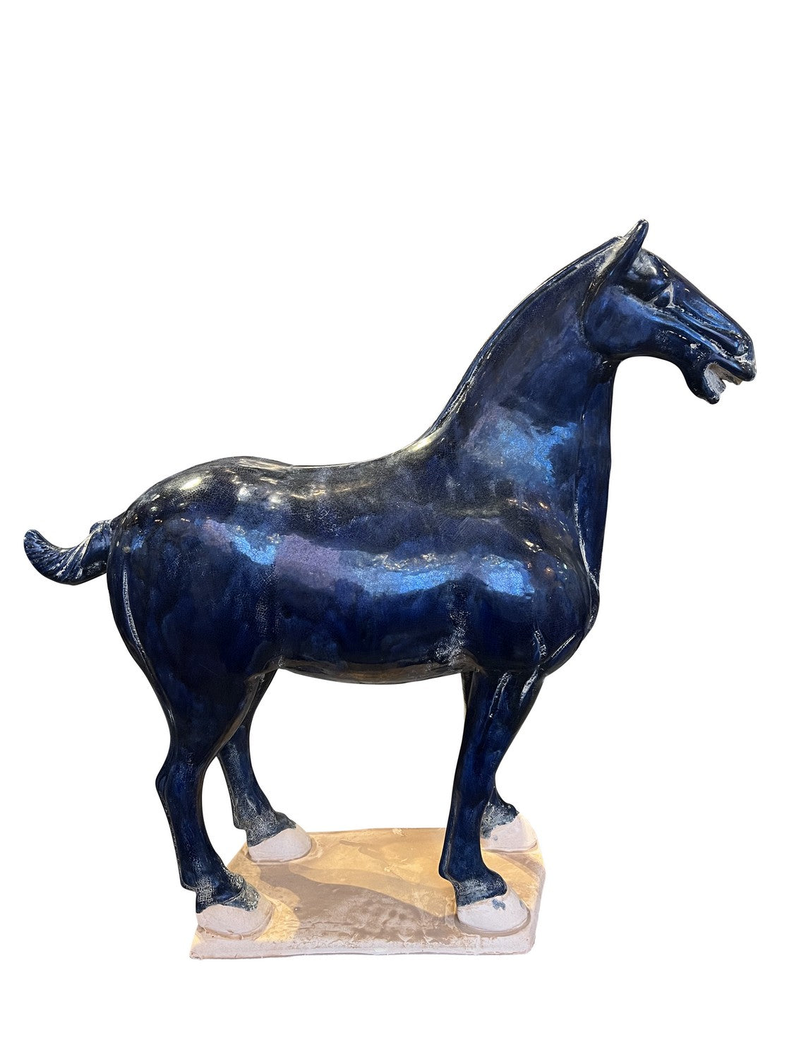 Currey and Company - 1200-0781 - Sculpture - Blue