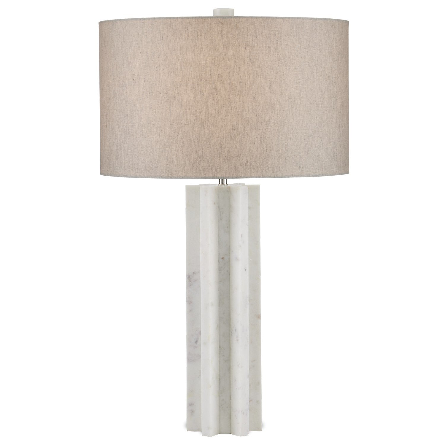 Currey and Company - 6000-0893 - One Light Table Lamp - White