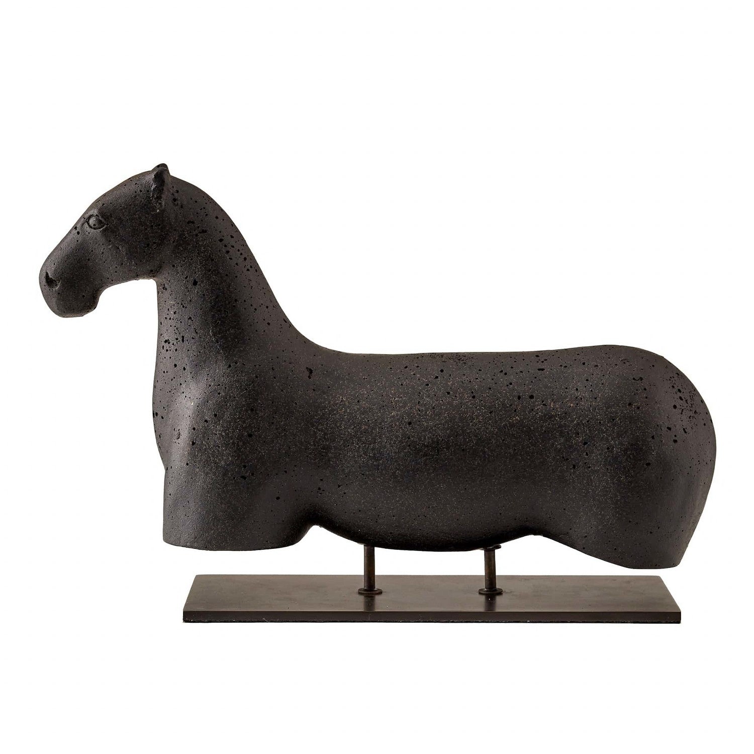 Sculpture from the Vanderlinde collection in Charcoal finish