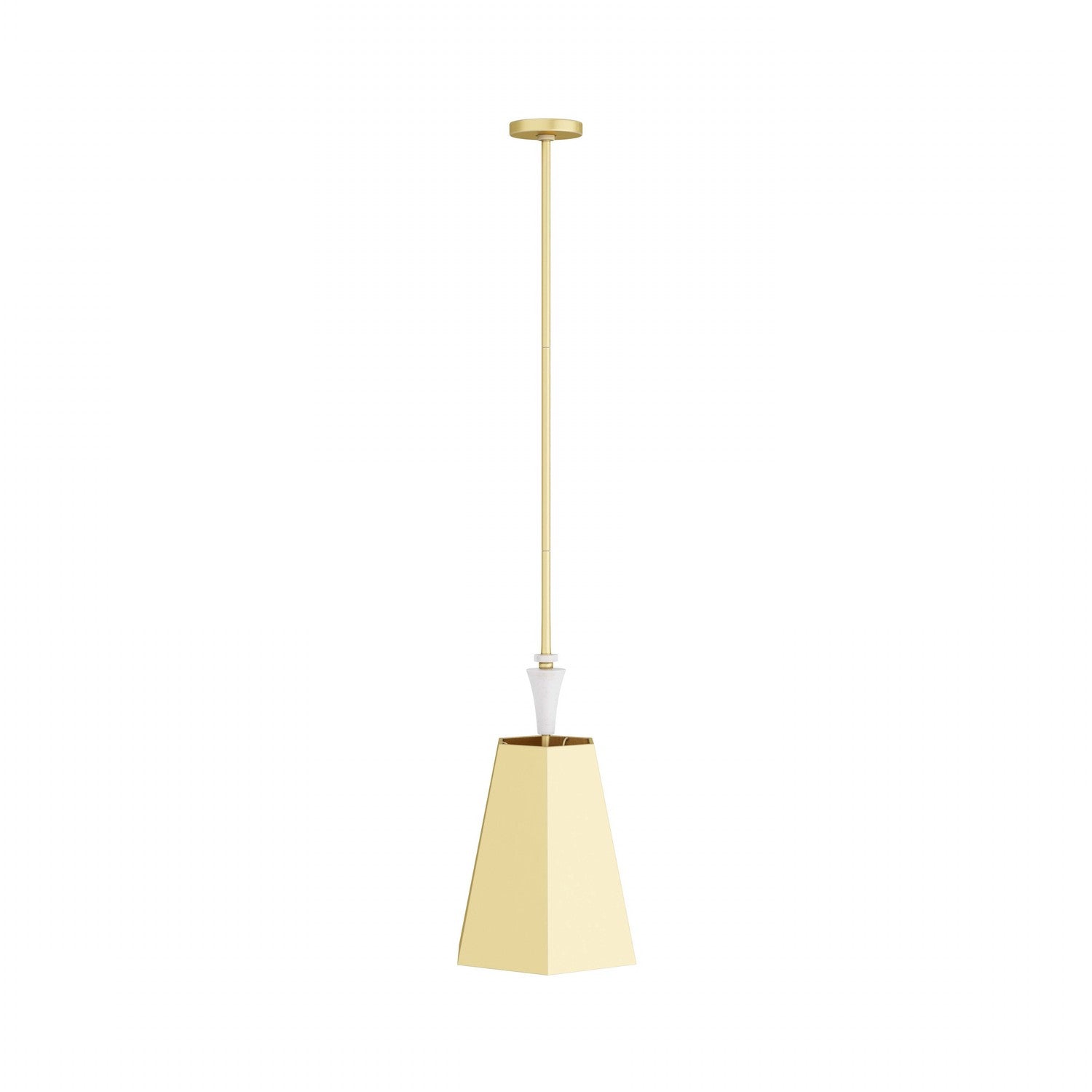 One Light Pendant from the Teagan collection in Antique Brass finish