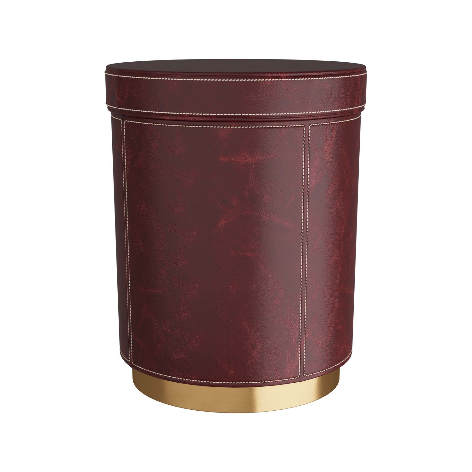 Accent Table from the Wes collection in Merlot finish