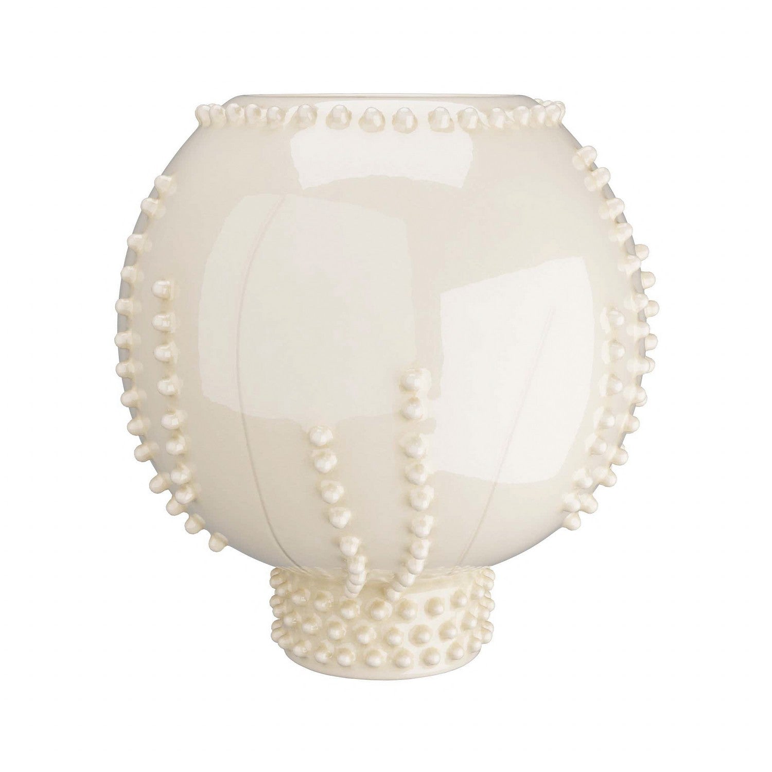 Vase from the Spitzy collection in Ivory finish