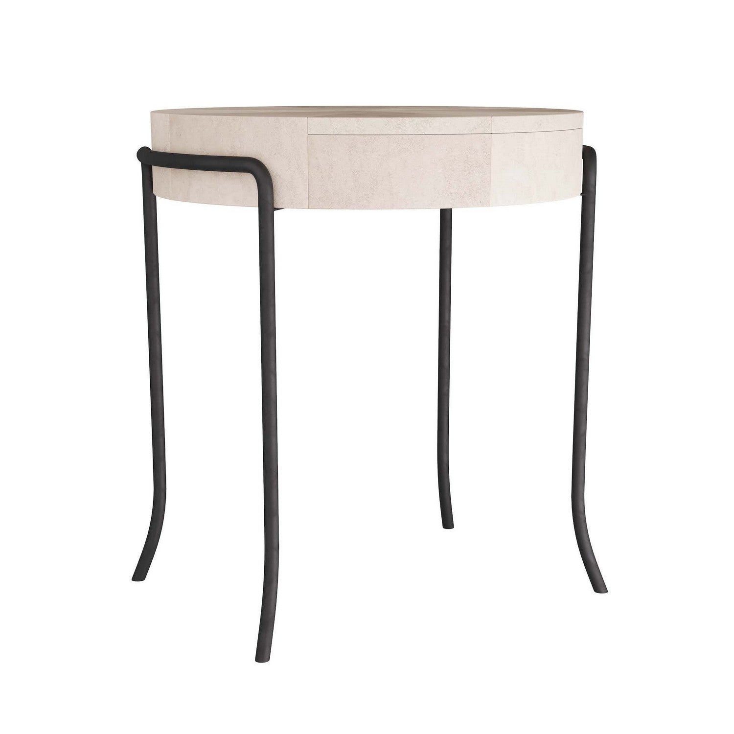 End Table from the Mosquito collection in Ivory finish