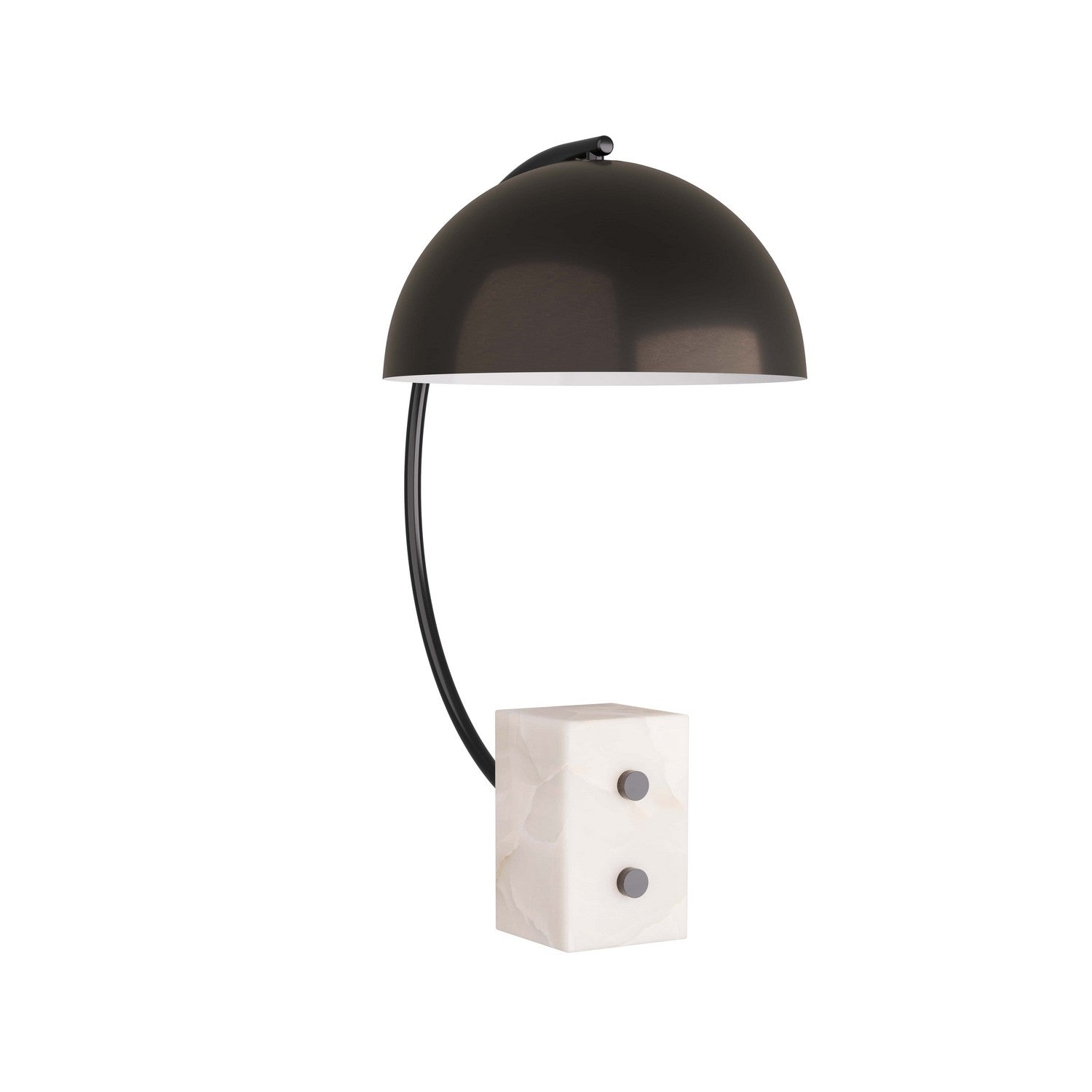One Light Table Lamp from the Weslan collection in English Bronze finish