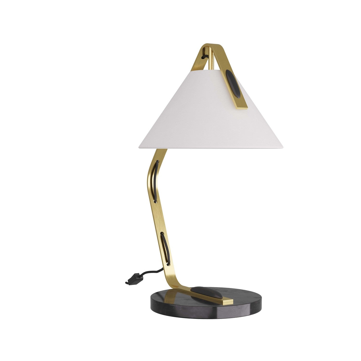 One Light Table Lamp from the Vernon collection in Antique Brass finish