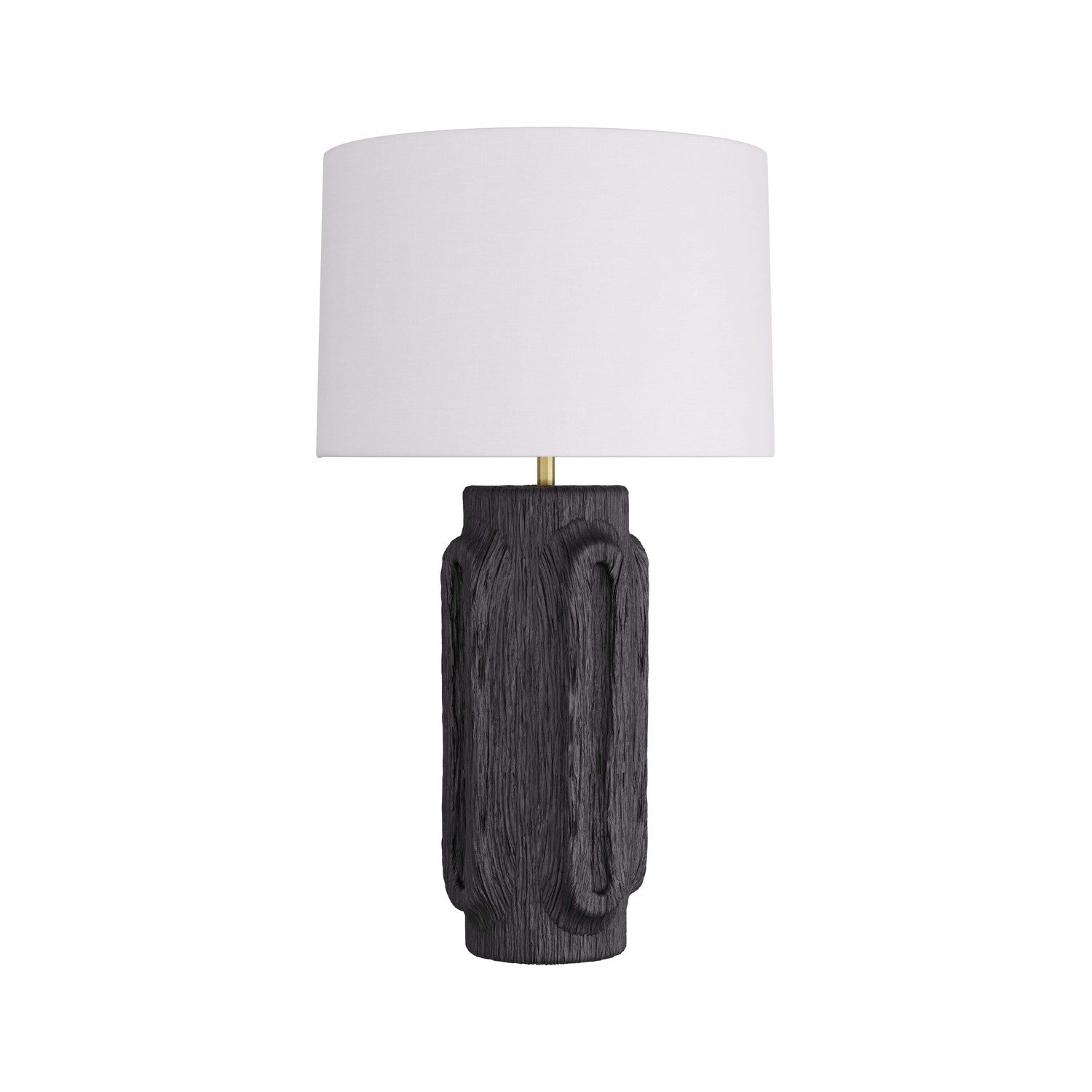 One Light Table Lamp from the Taika collection in Ebony finish