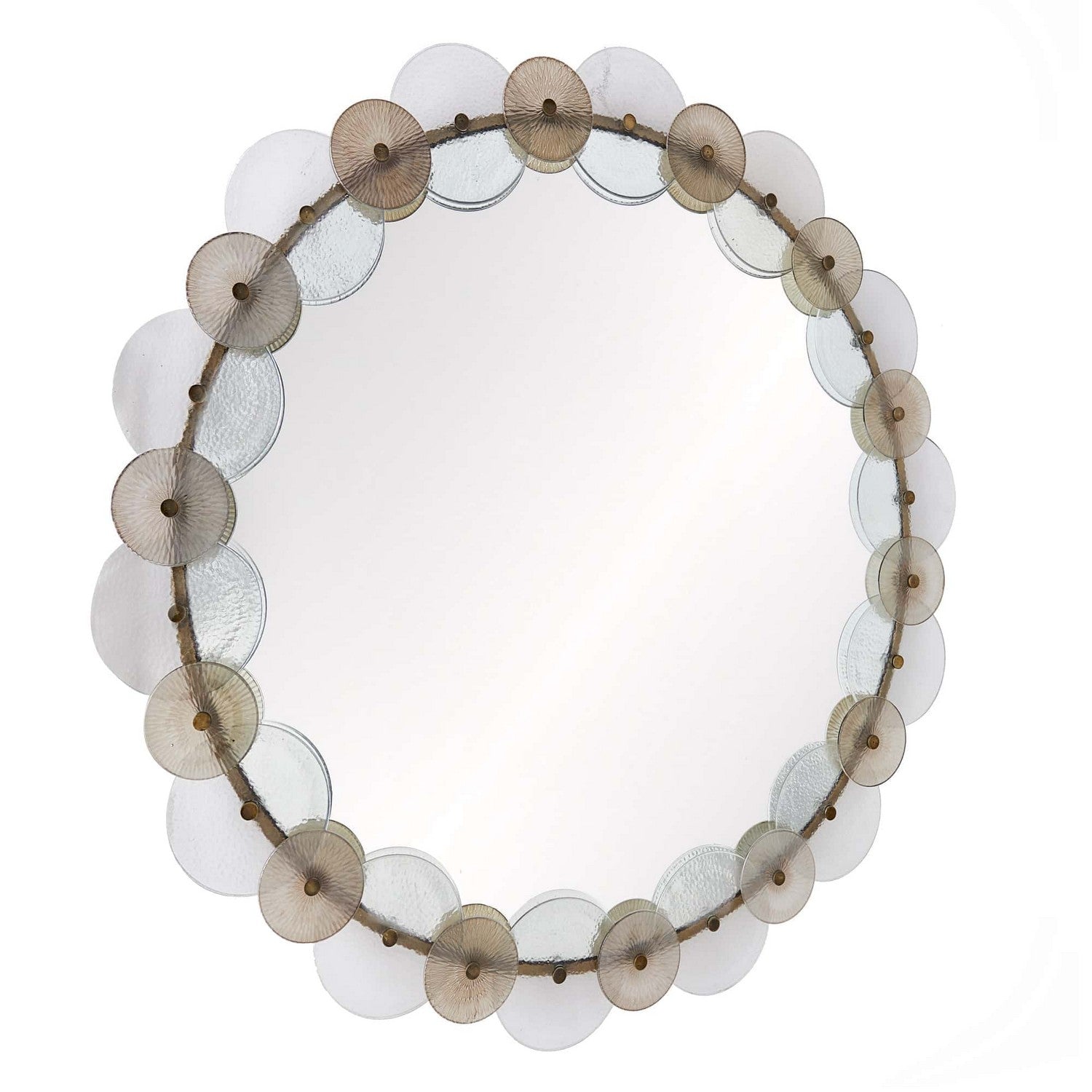 Mirror from the Trixie collection in Clear finish
