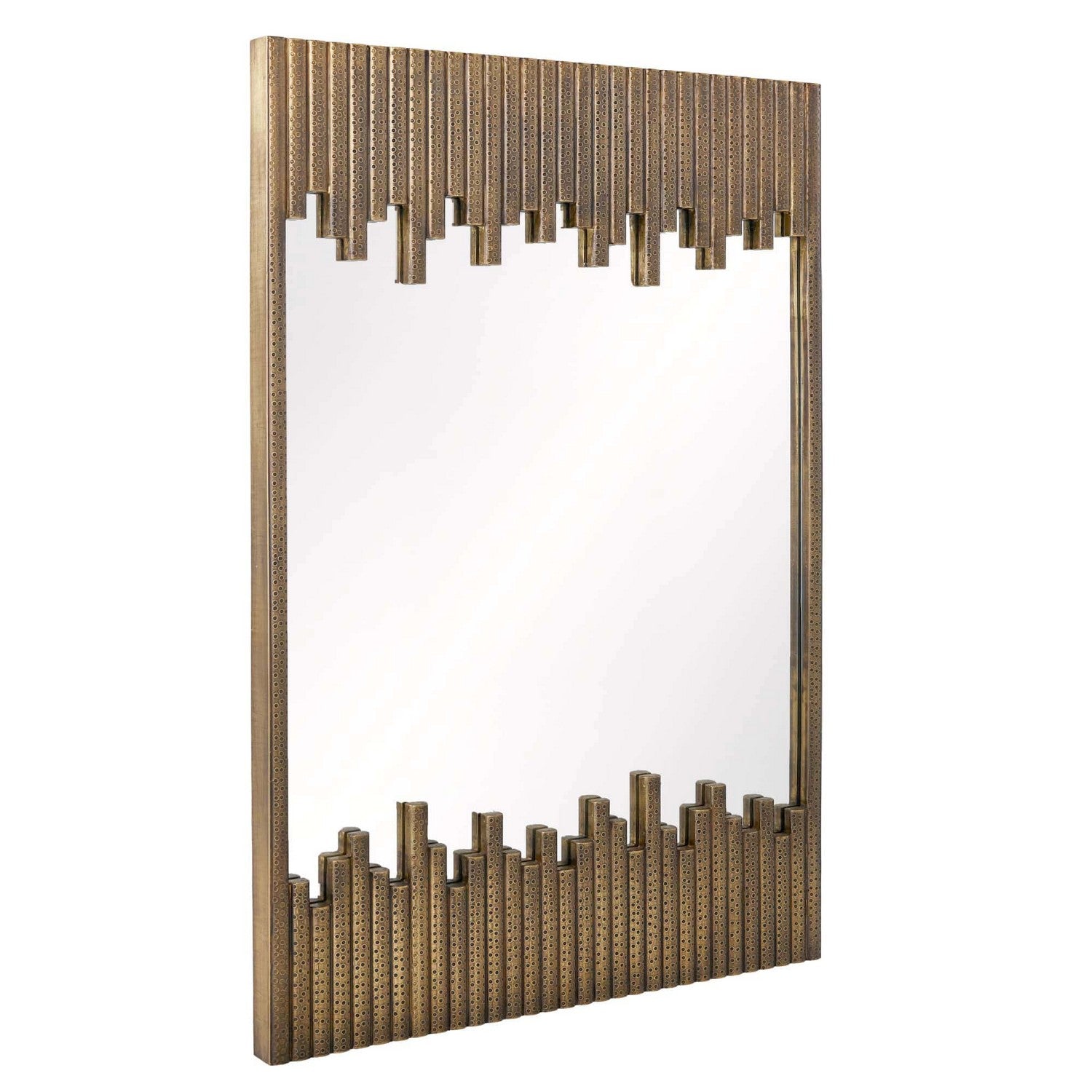 Mirror from the Vidalia collection in Antique Brass finish