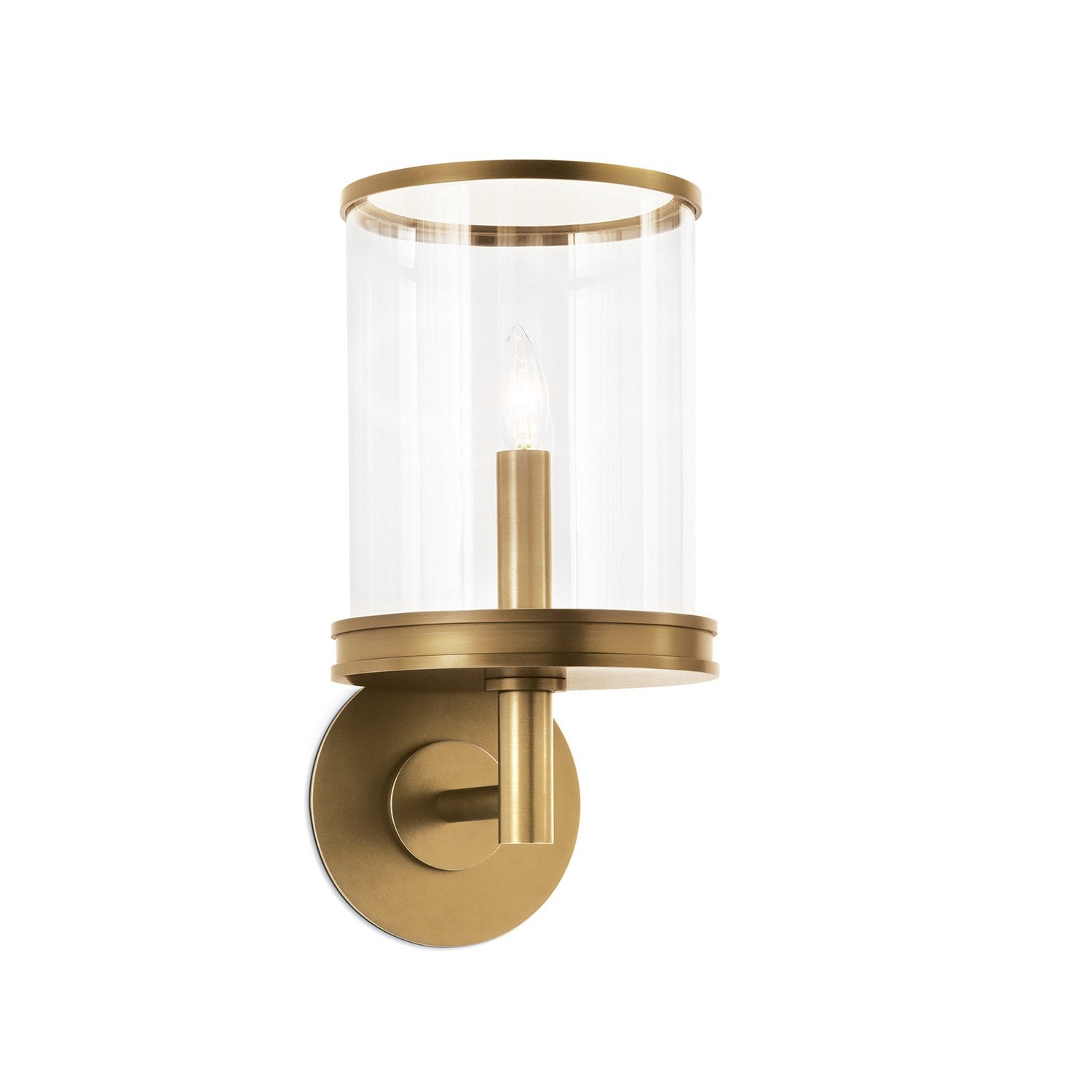 Regina Andrew - 15-1207NB - One Light Wall Sconce - Adria - Natural Brass