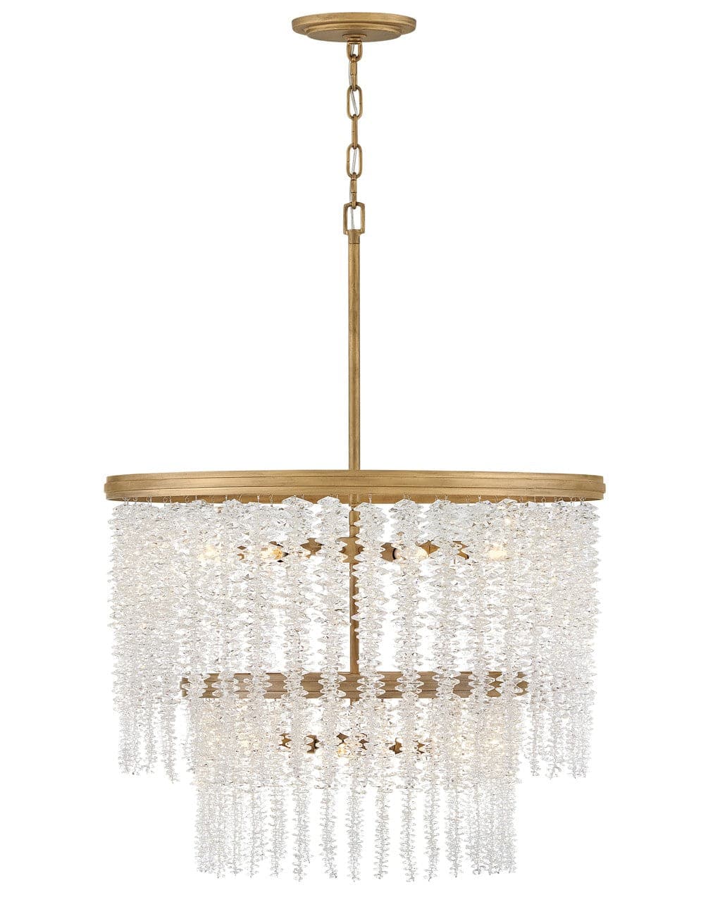 Fredrick Ramond - FR41495BNG - LED Chandelier - Rubina - Burnished Gold