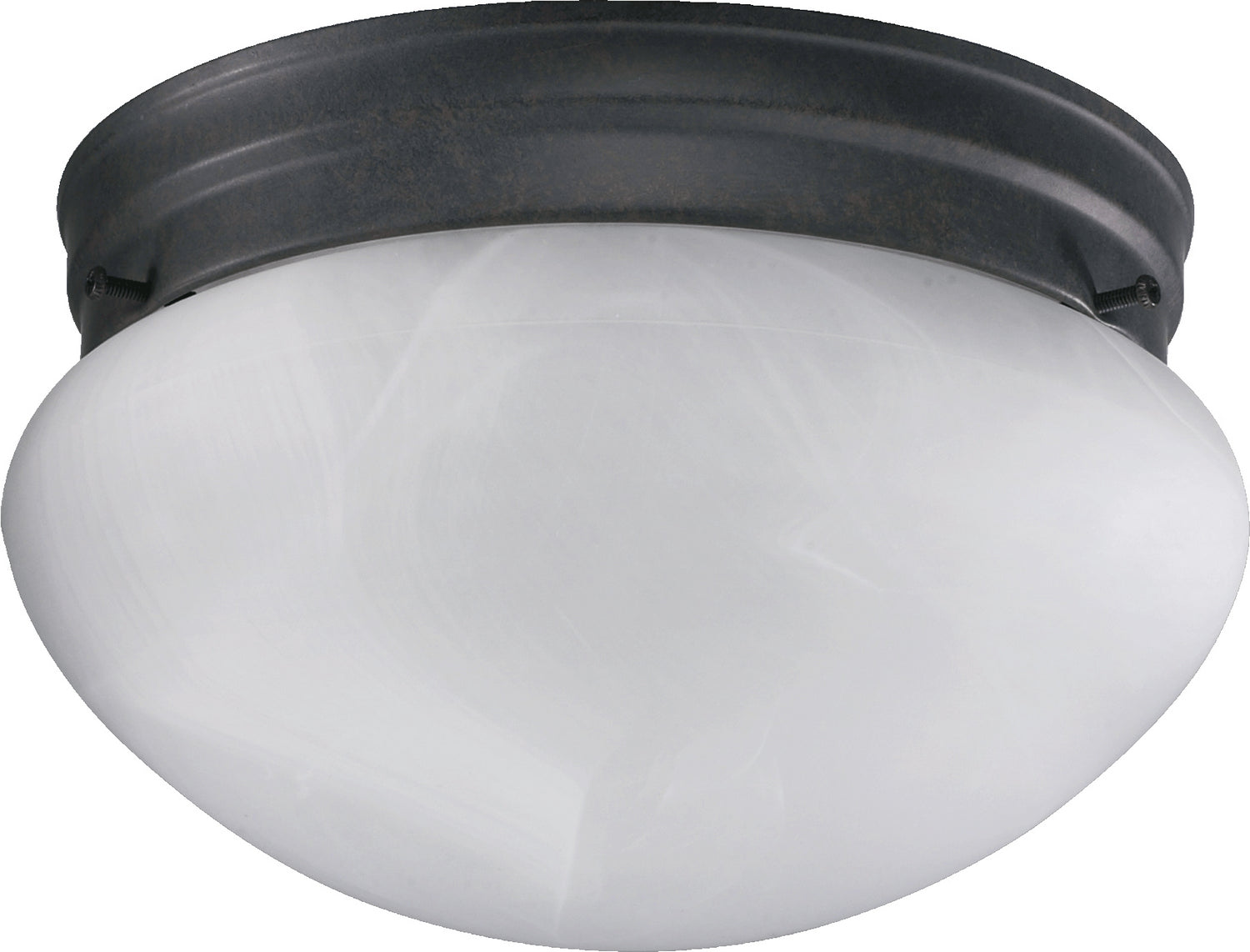 Quorum - 3021-6-44 - One Light Ceiling Mount - 3021 Faux Alabaster Mushrooms - Toasted Sienna