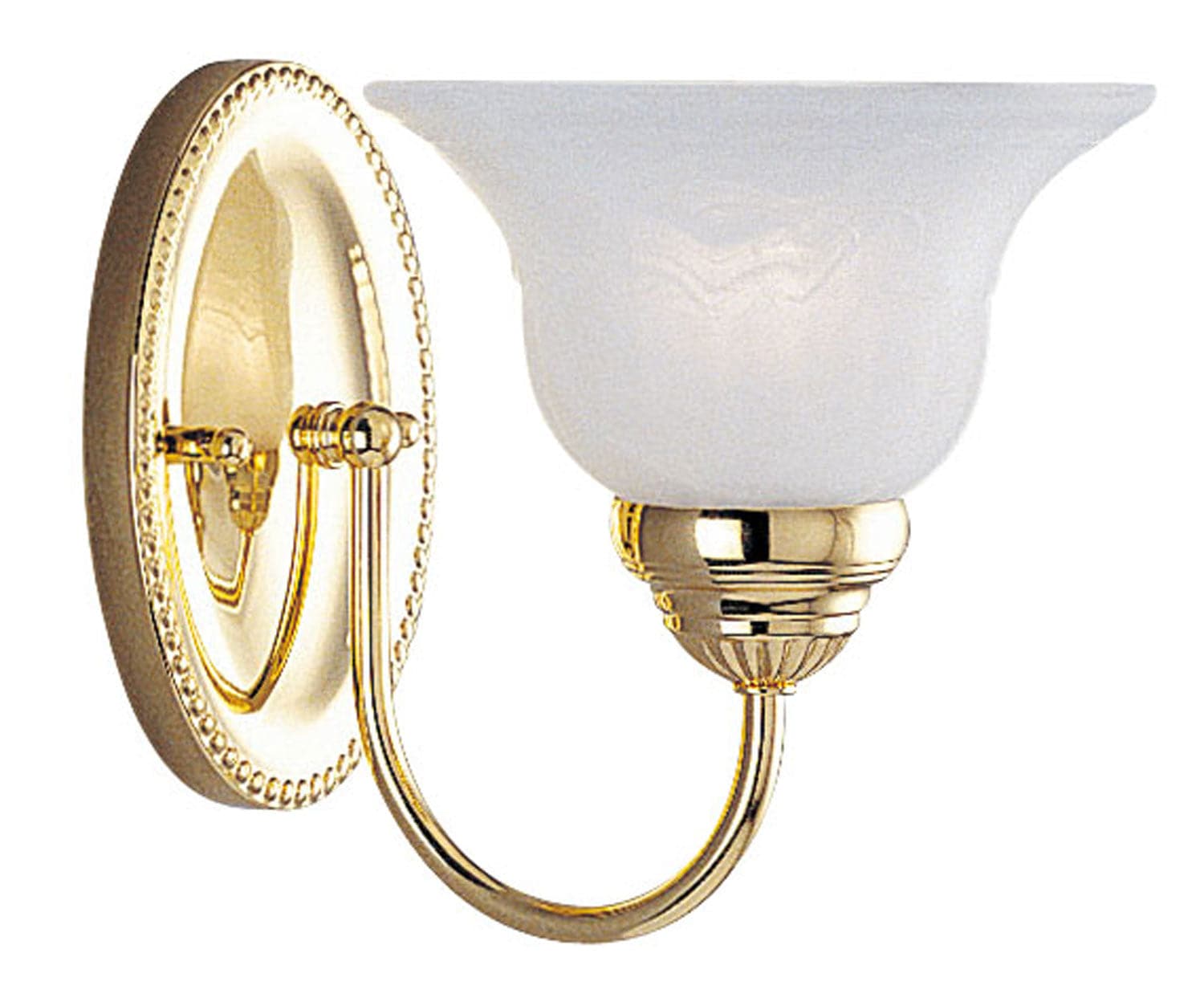 Livex Lighting - 1531-02 - One Light Bath Vanity - Edgemont - Polished Brass