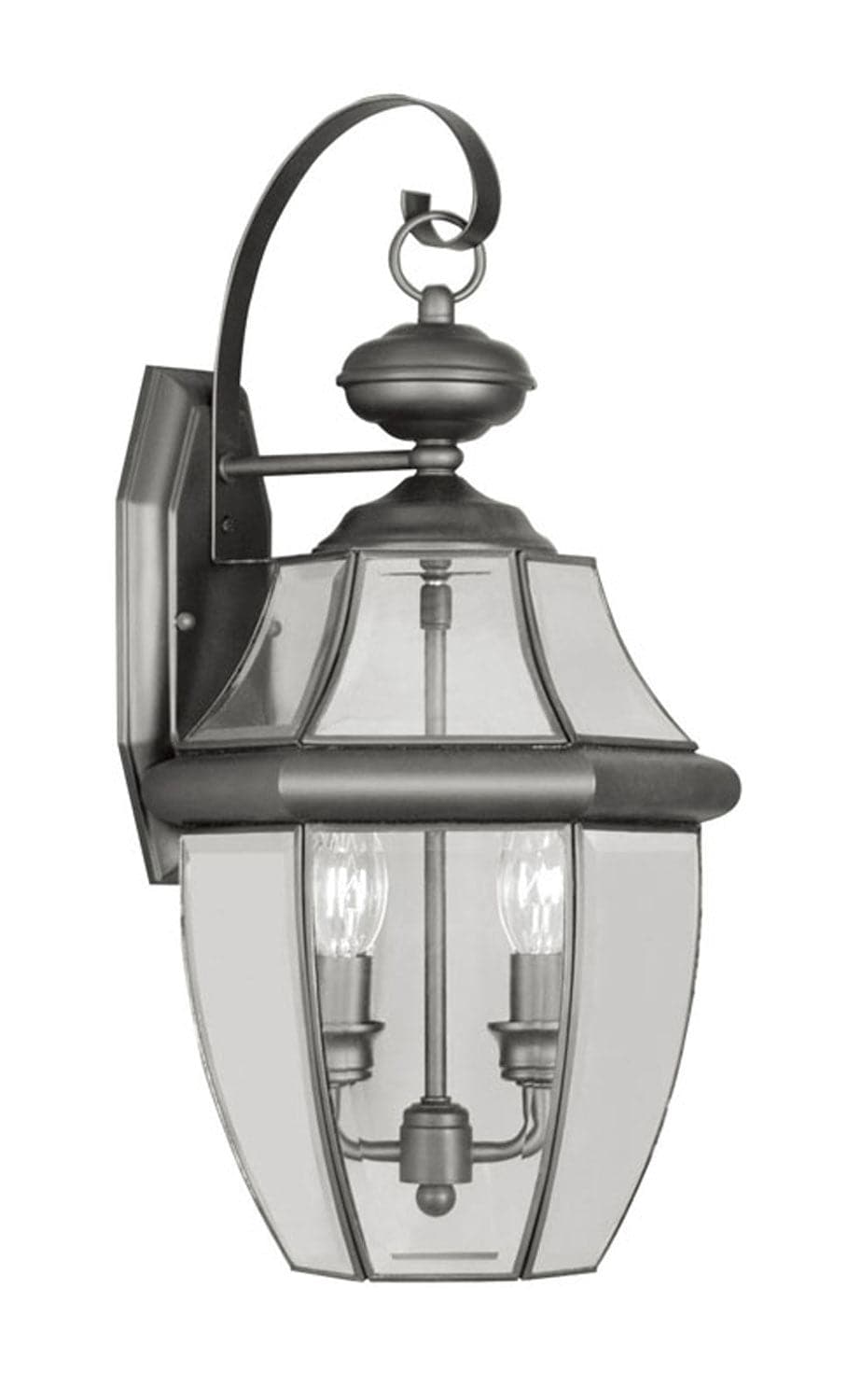Livex Lighting - 2251-04 - Two Light Outdoor Wall Lantern - Monterey - Black
