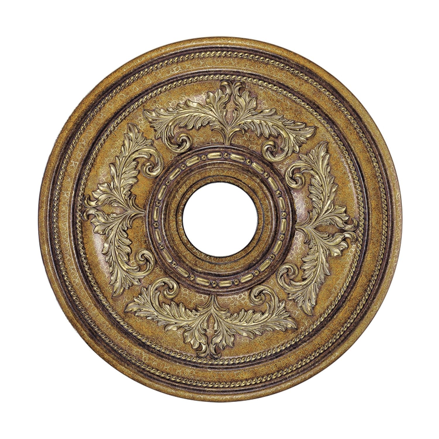 Livex Lighting - 8200-57 - Ceiling Medallion - Versailles - Hand Applied Venetian Patina w/ Gildeds