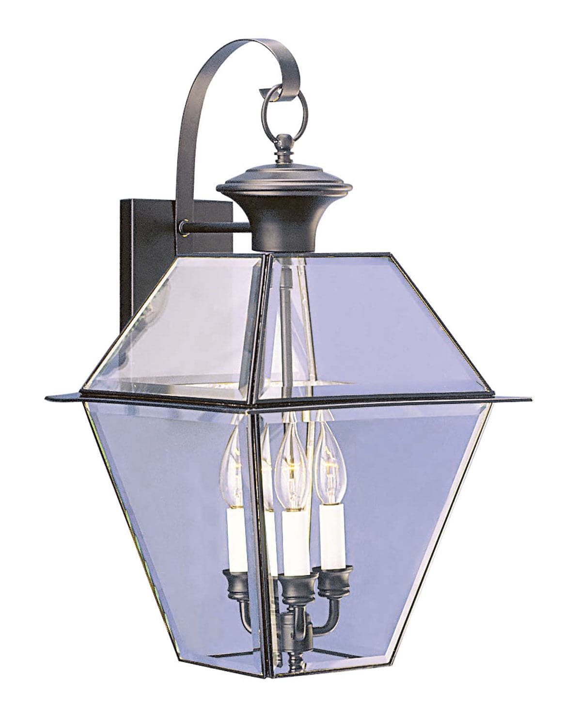 Livex Lighting - 2381-04 - Three Light Outdoor Wall Lantern - Westover - Black