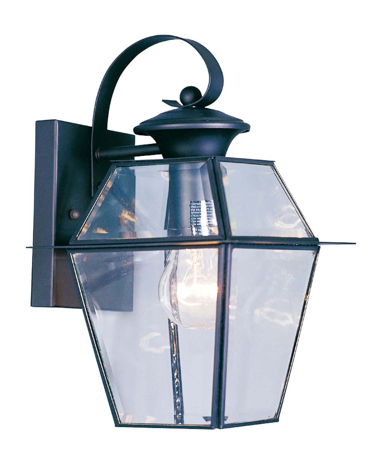 Livex Lighting - 2181-04 - One Light Outdoor Wall Lantern - Westover - Black