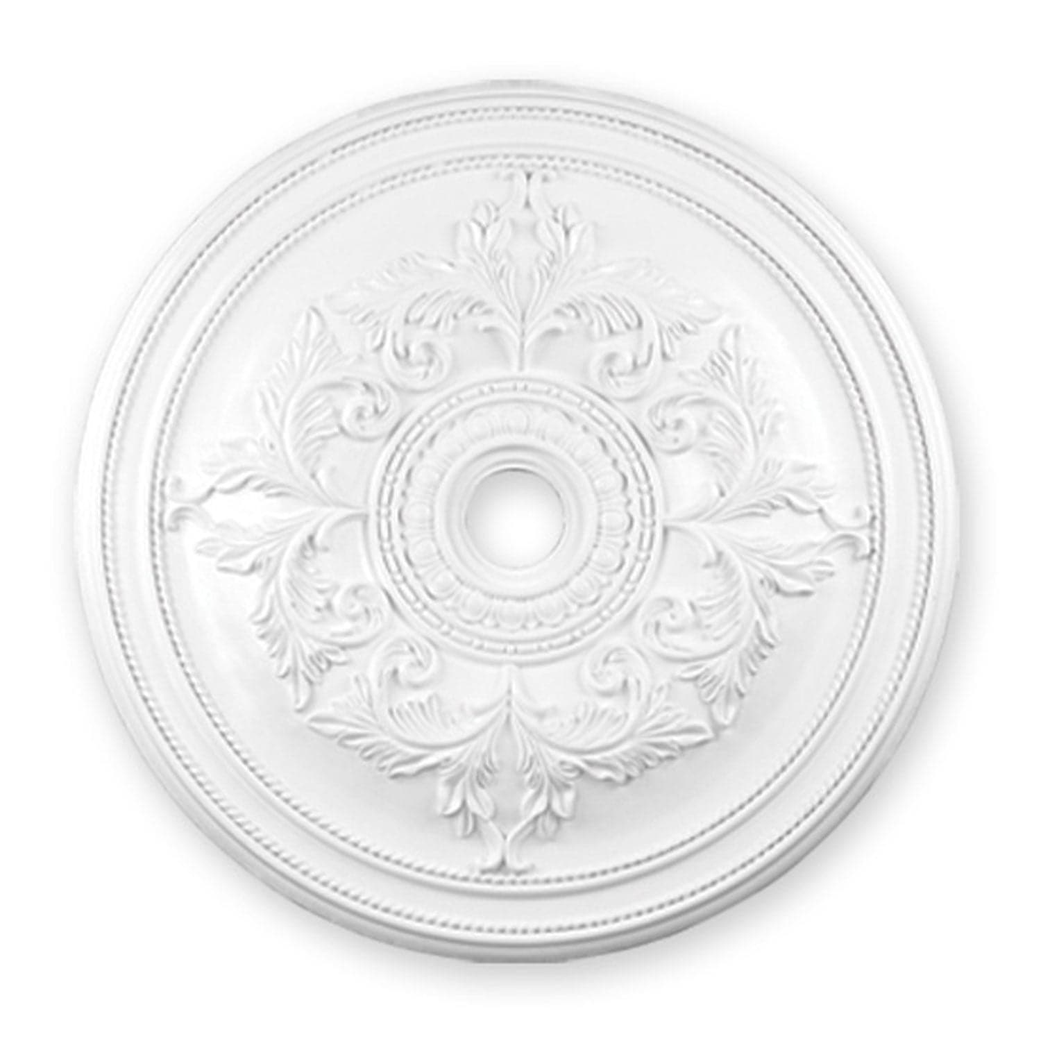 Livex Lighting - 8211-03 - Ceiling Medallion - Versailles - Hand Applied White