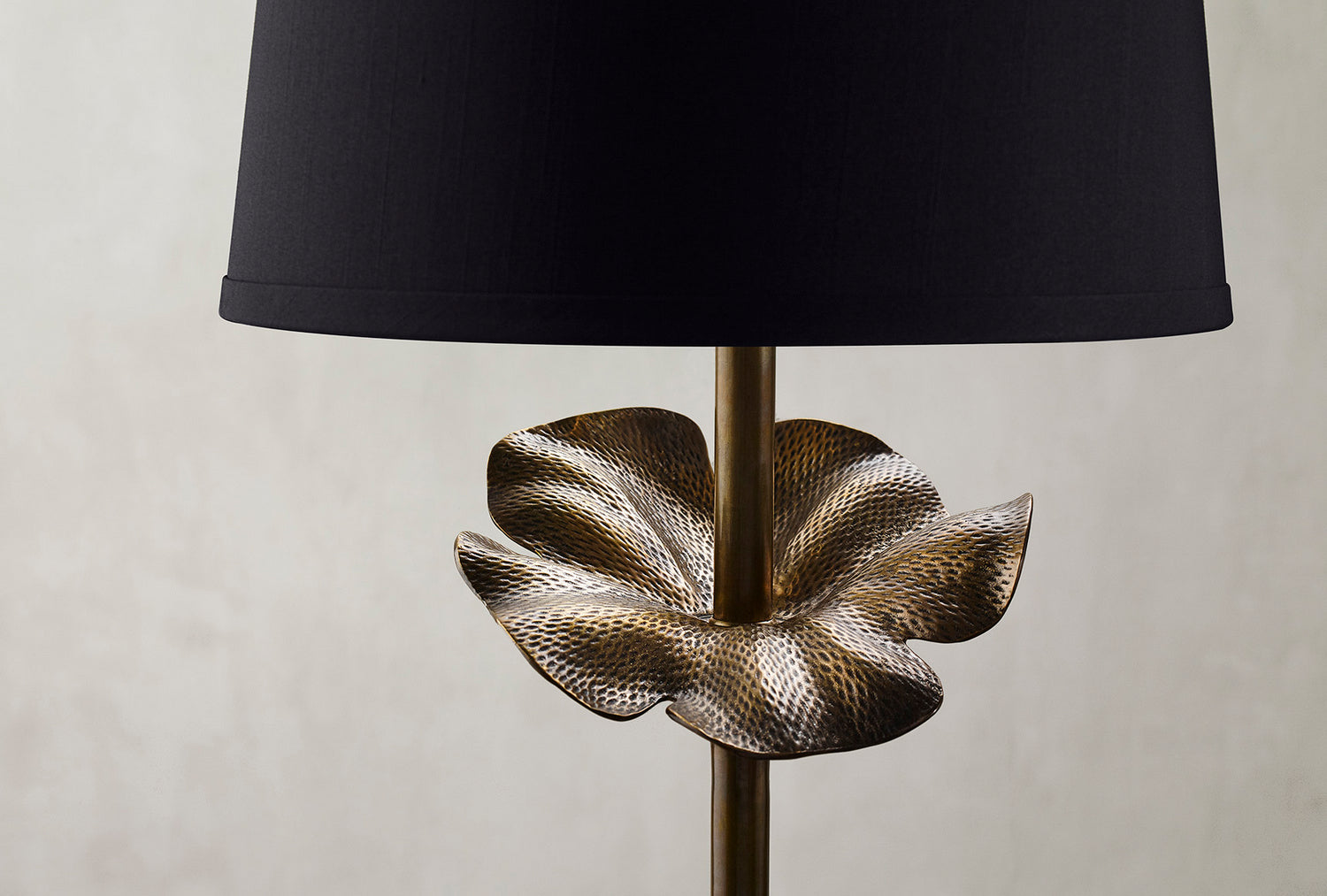 One Light Table Lamp from the Metamorphosis collection in Antique Brass finish
