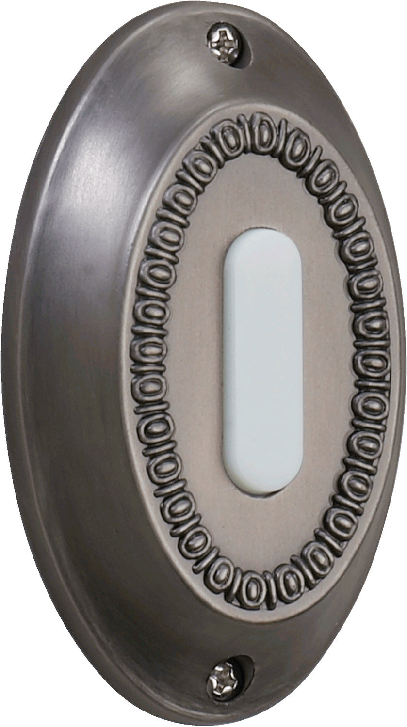 Quorum - 7-307-92 - Door Chime Button - 7-307 Door Buttons - Antique Silver