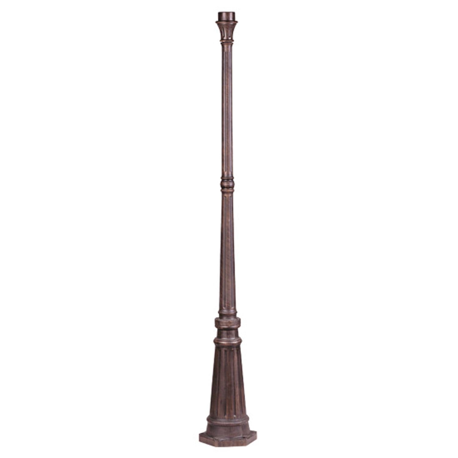 Livex Lighting - 7709-58 - Outdoor Post - Outdoor Cast Aluminum Posts - Imperial Bronze