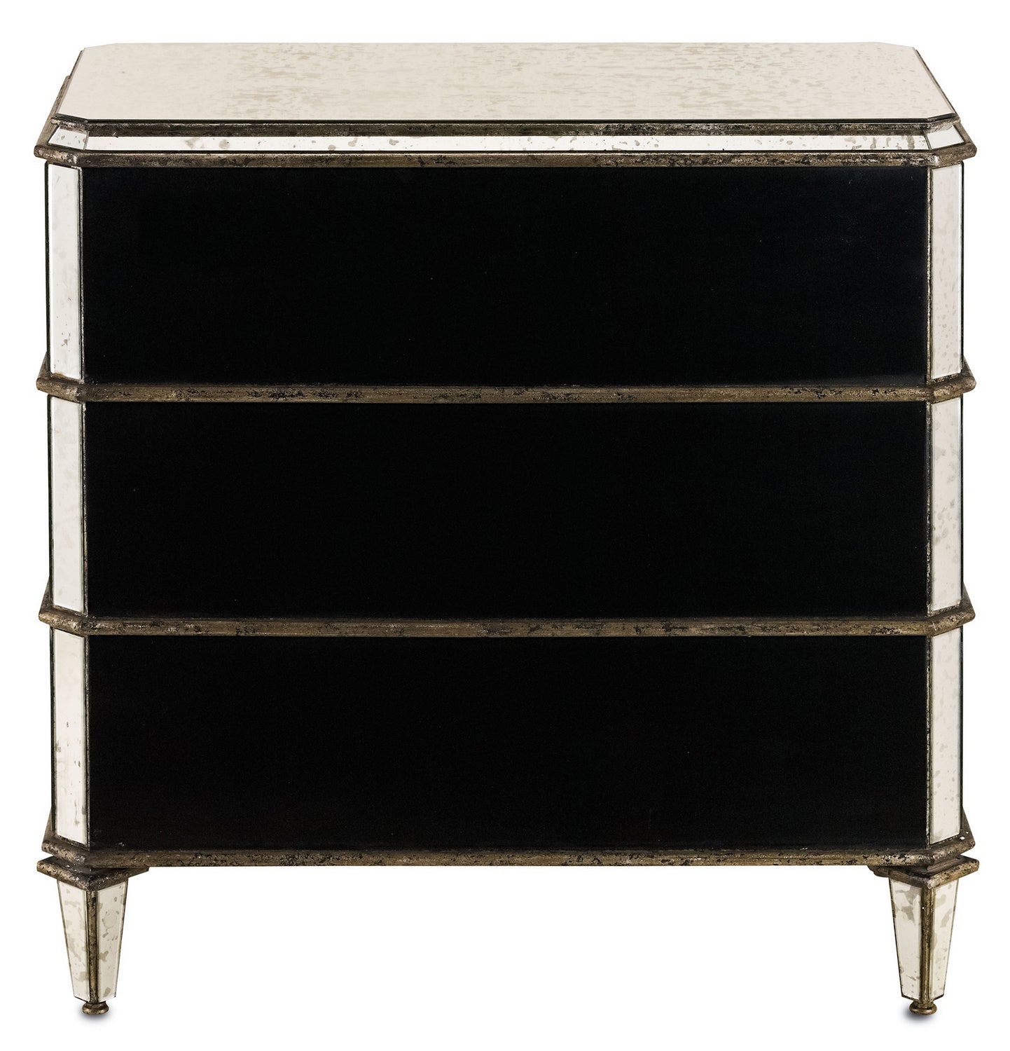 Chest from the Antiqued collection in Antique Mirror finish